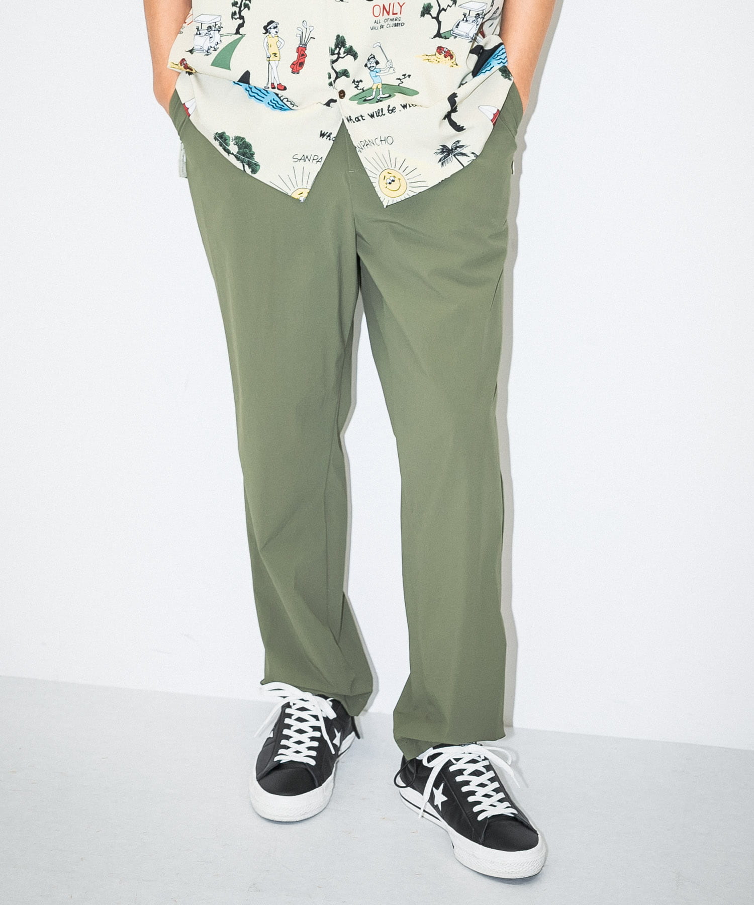 6449【美品】TFW49 ストレッチパンツ　バイカラー　吸水速乾性　UVカット BUmj86CzRrAn.png?width=768