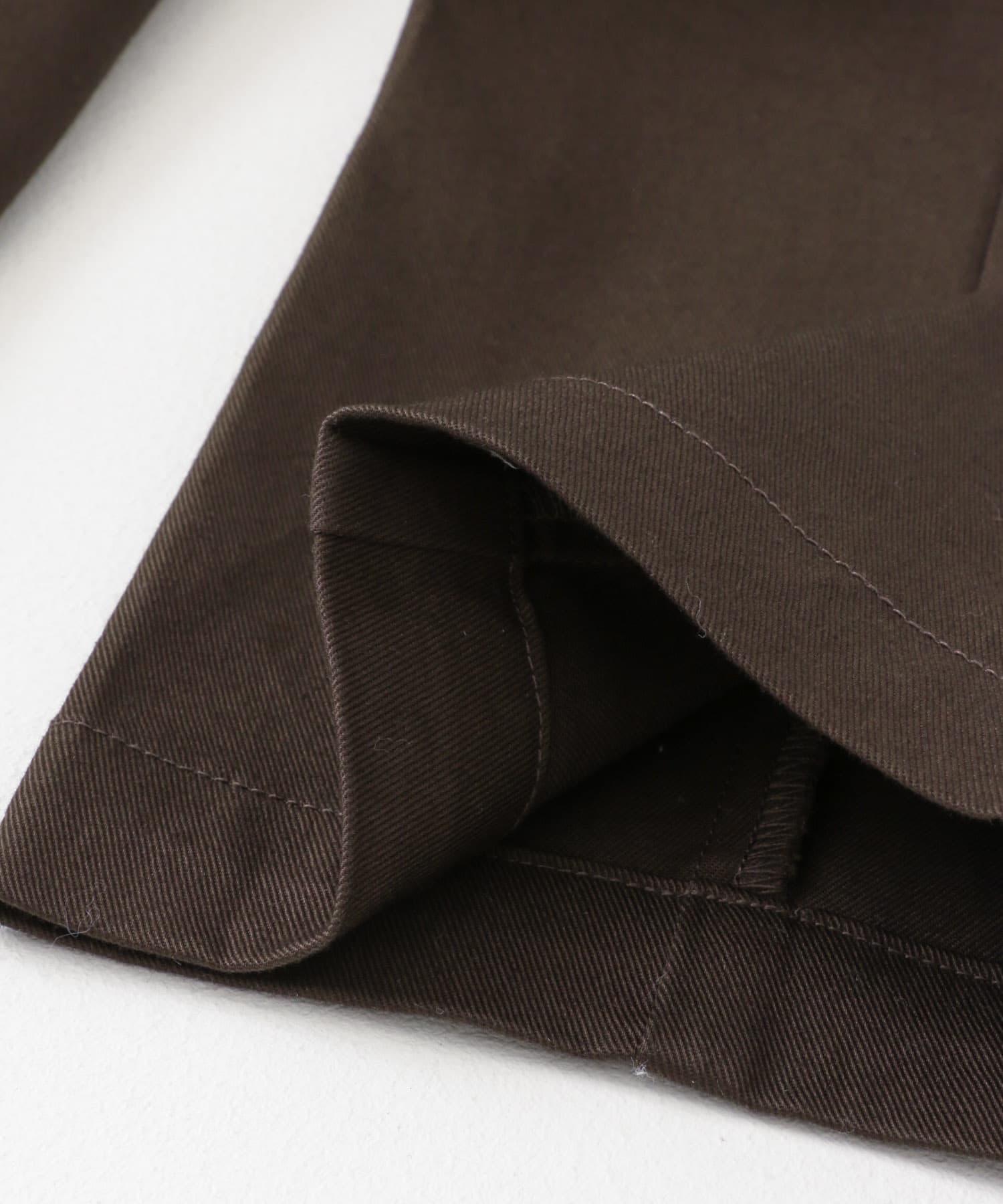 OOPS　ワークテーパードパンツ ブラウン M