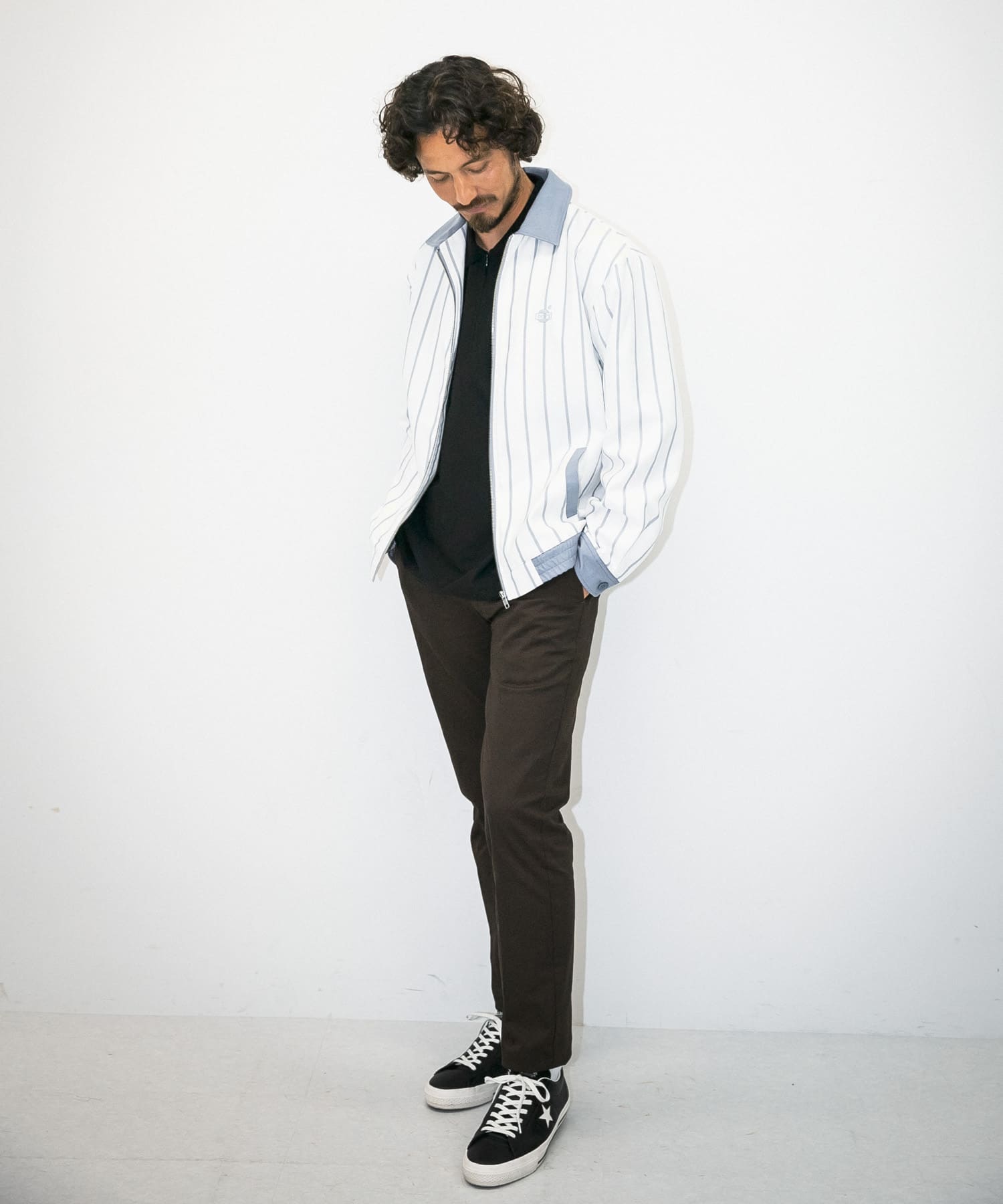 身長：181cm 体重：60kg サイズ：L