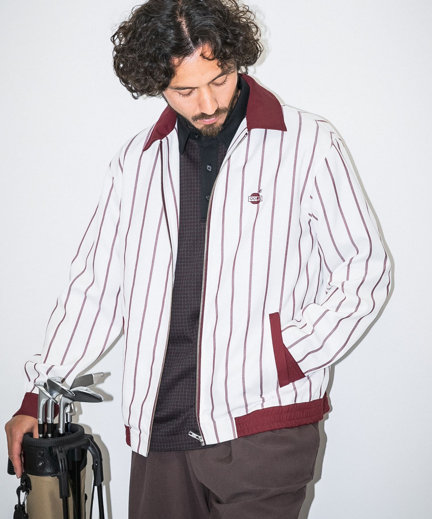 身長：181cm 体重：60kg サイズ：L