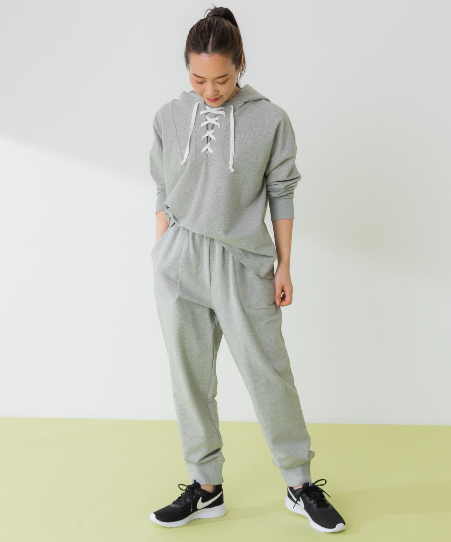 杢グレー