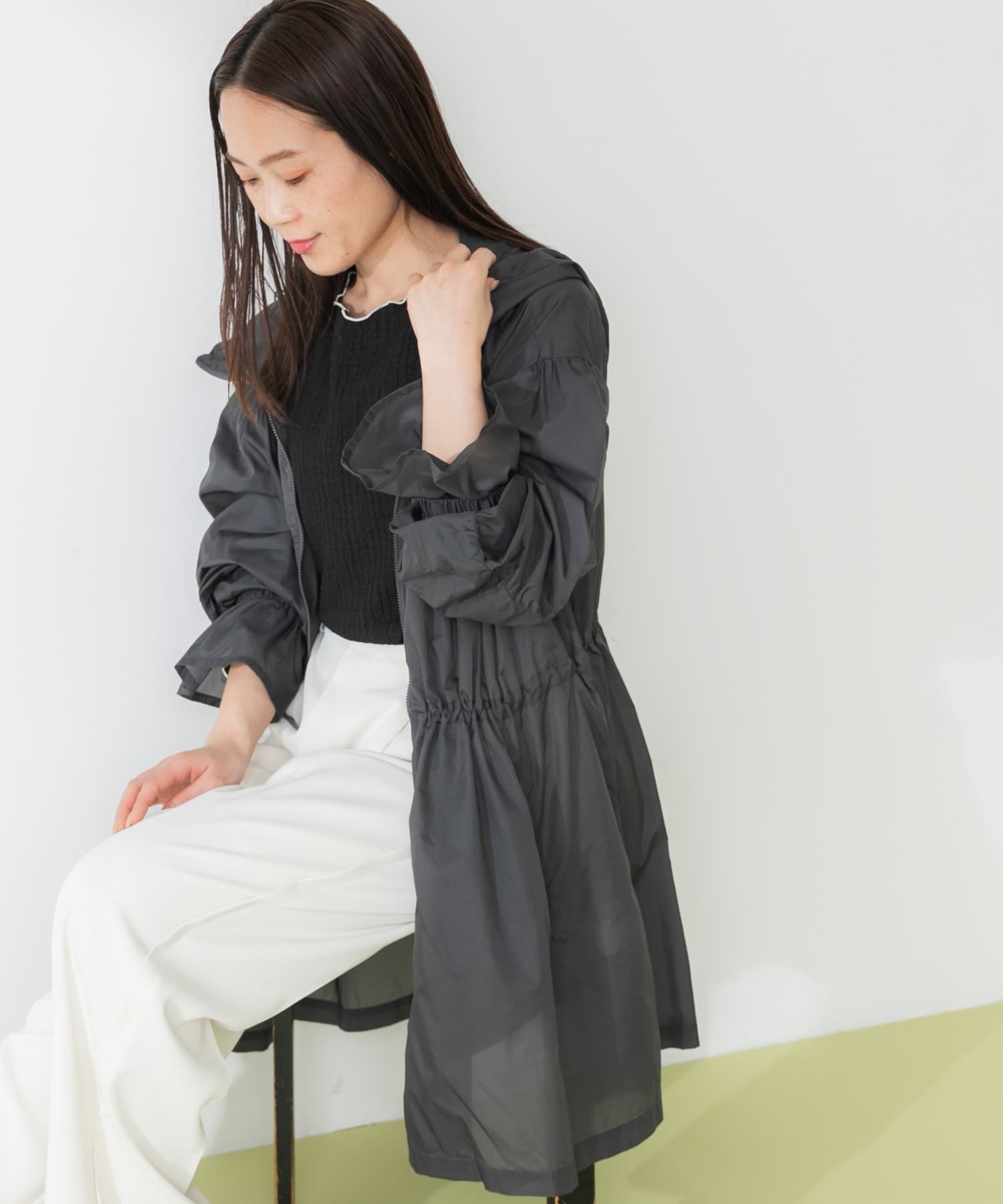 身長：155cm サイズ：FREE
