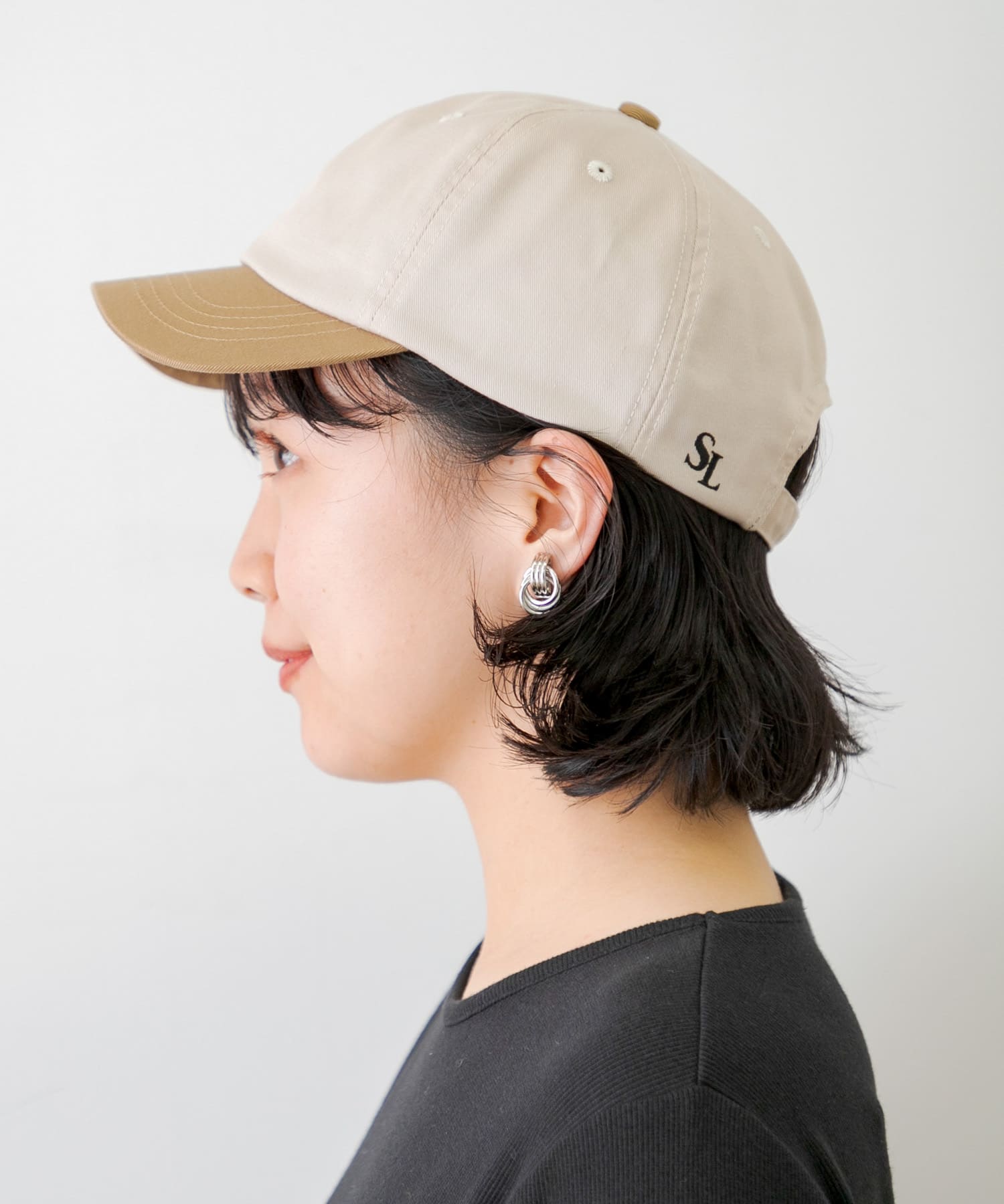 ツイルショートキャップ ECR×BEG one
