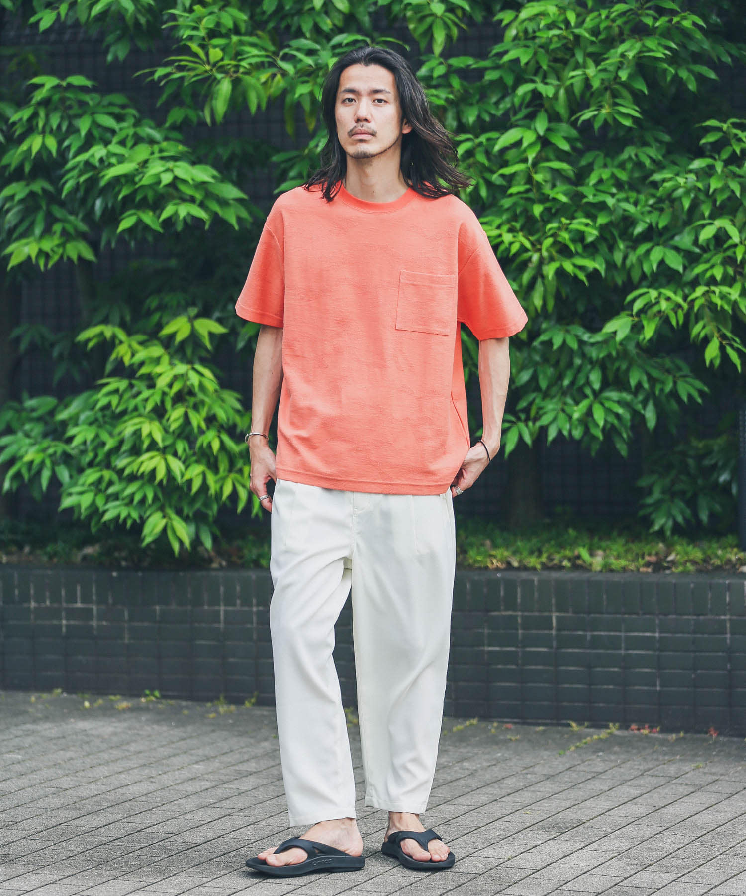 身長：180cm 体重：60kg サイズ：L