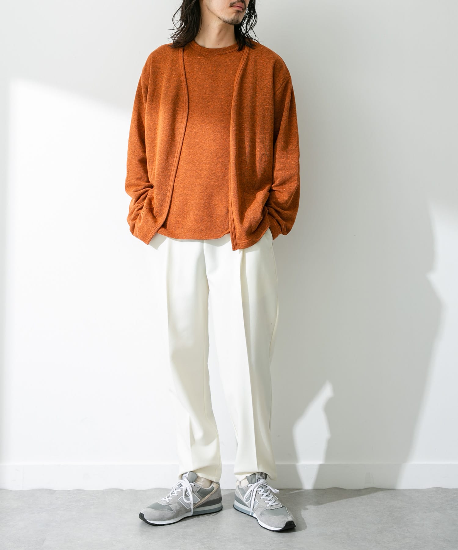 身長：180cm 体重：60kg サイズ：L