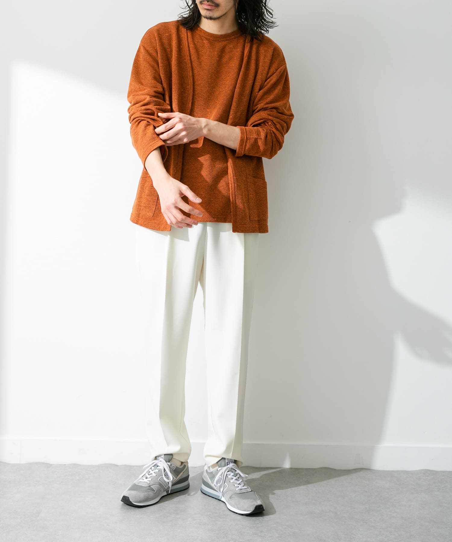 身長：180cm 体重：60kg サイズ：L