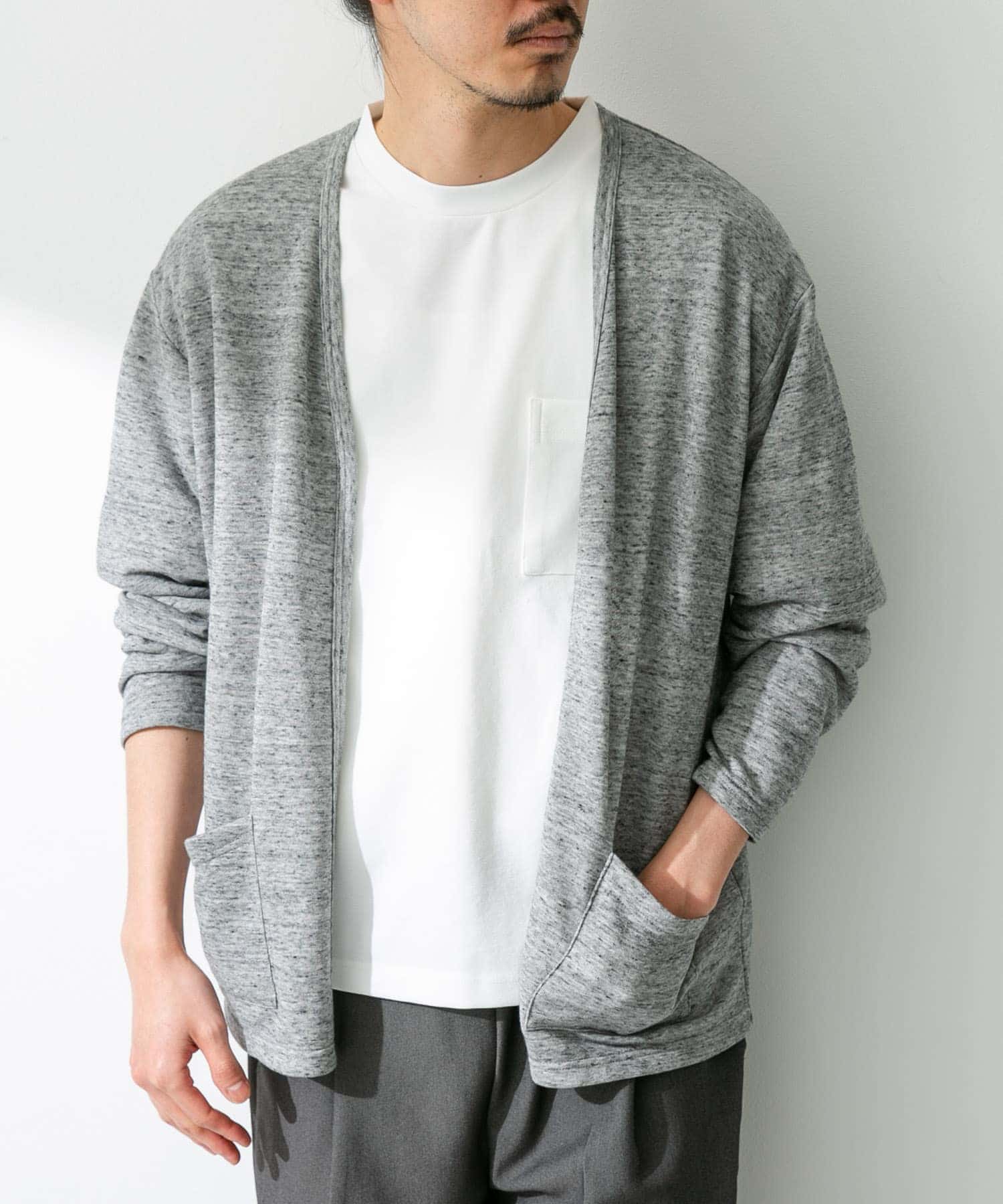 JAPAN MADE 裏毛カーディガン