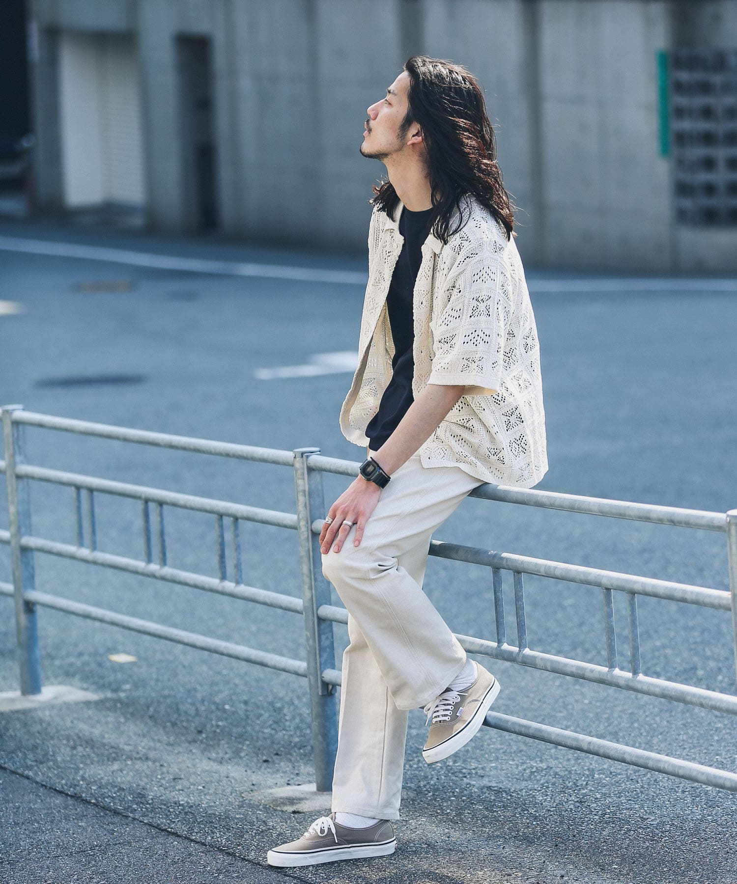 身長：180cm 体重：60kg サイズ：L