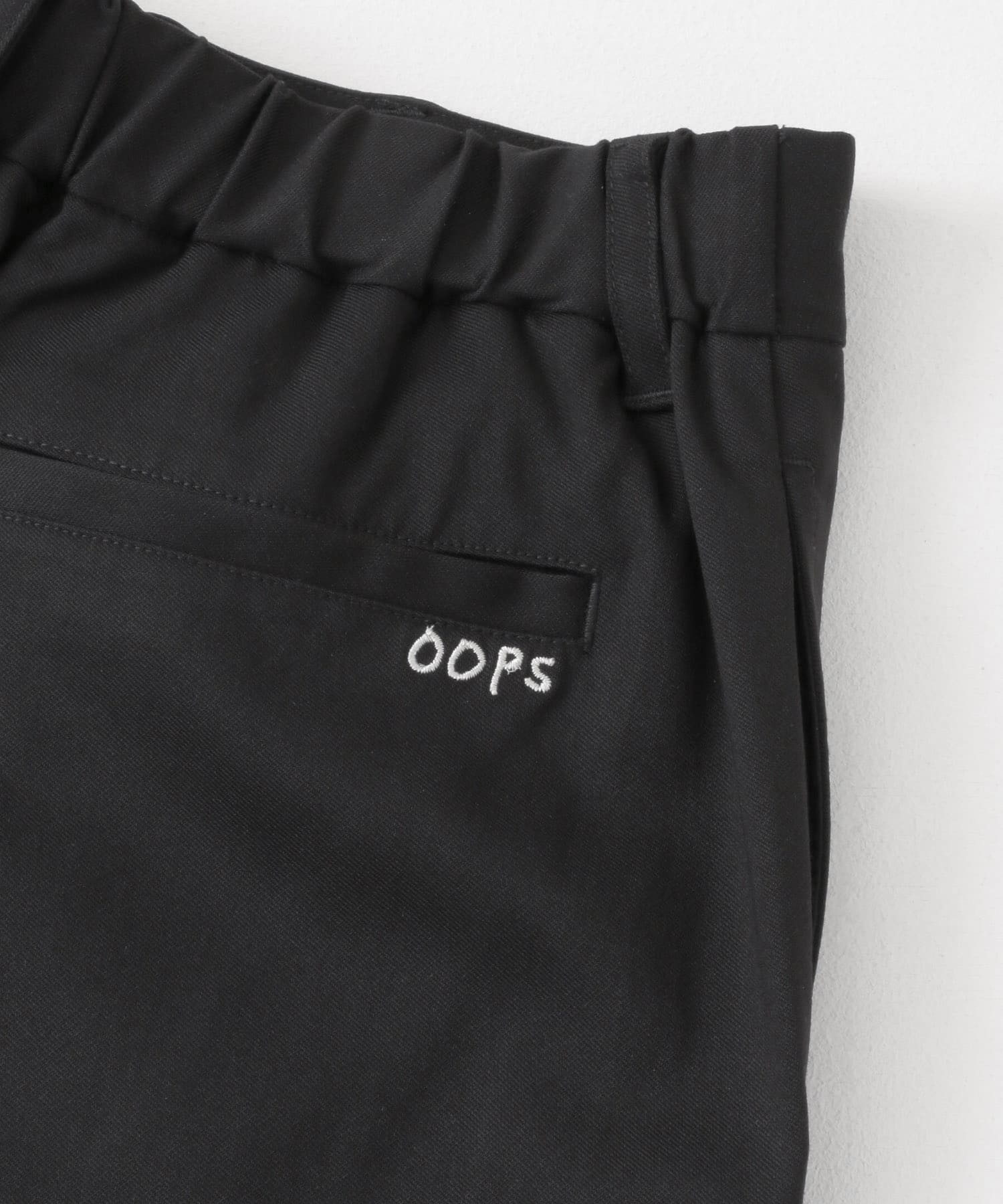 OOPS ストレッチショートパンツ ブラック 36