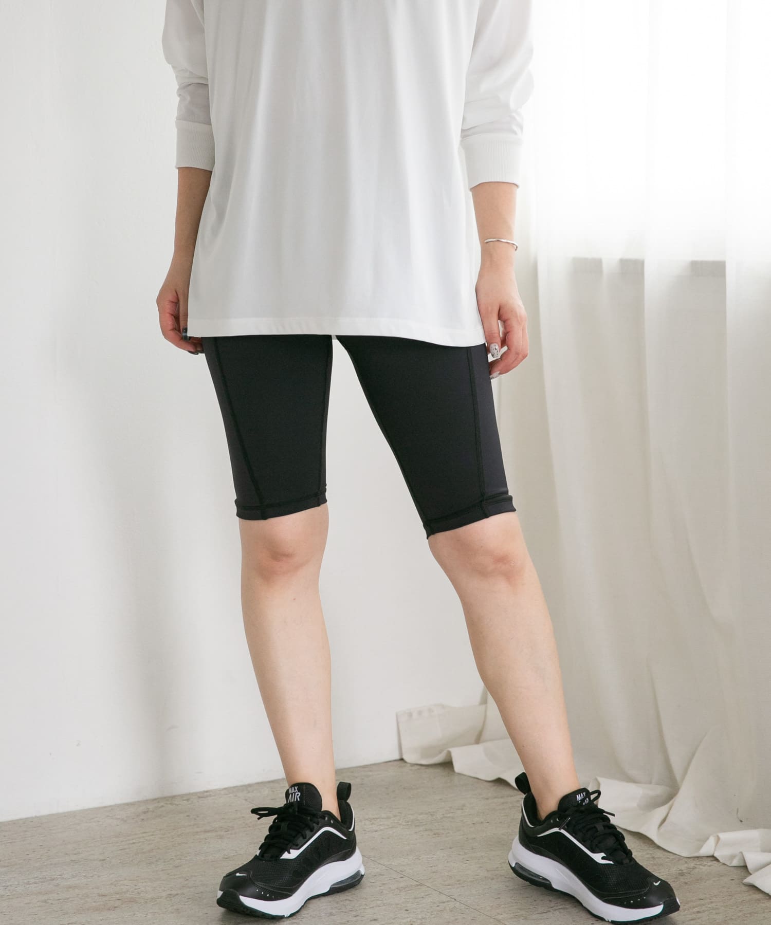 身長：155cm サイズ：S-M