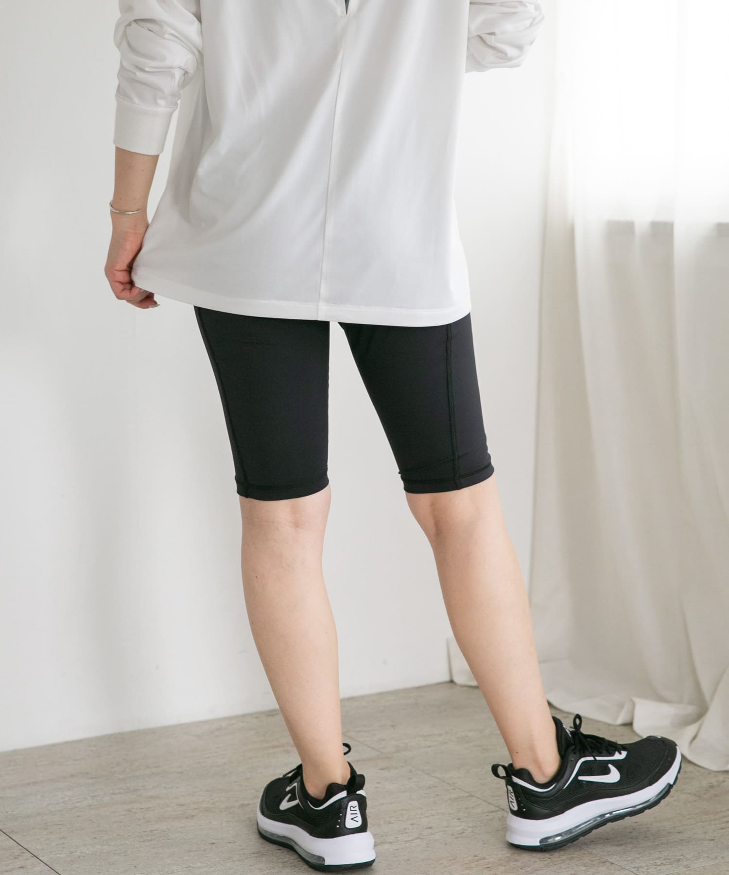 身長：155cm サイズ：S-M