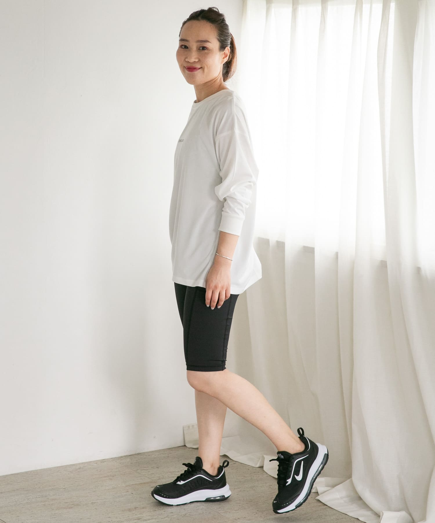 身長：155cm サイズ：S-M