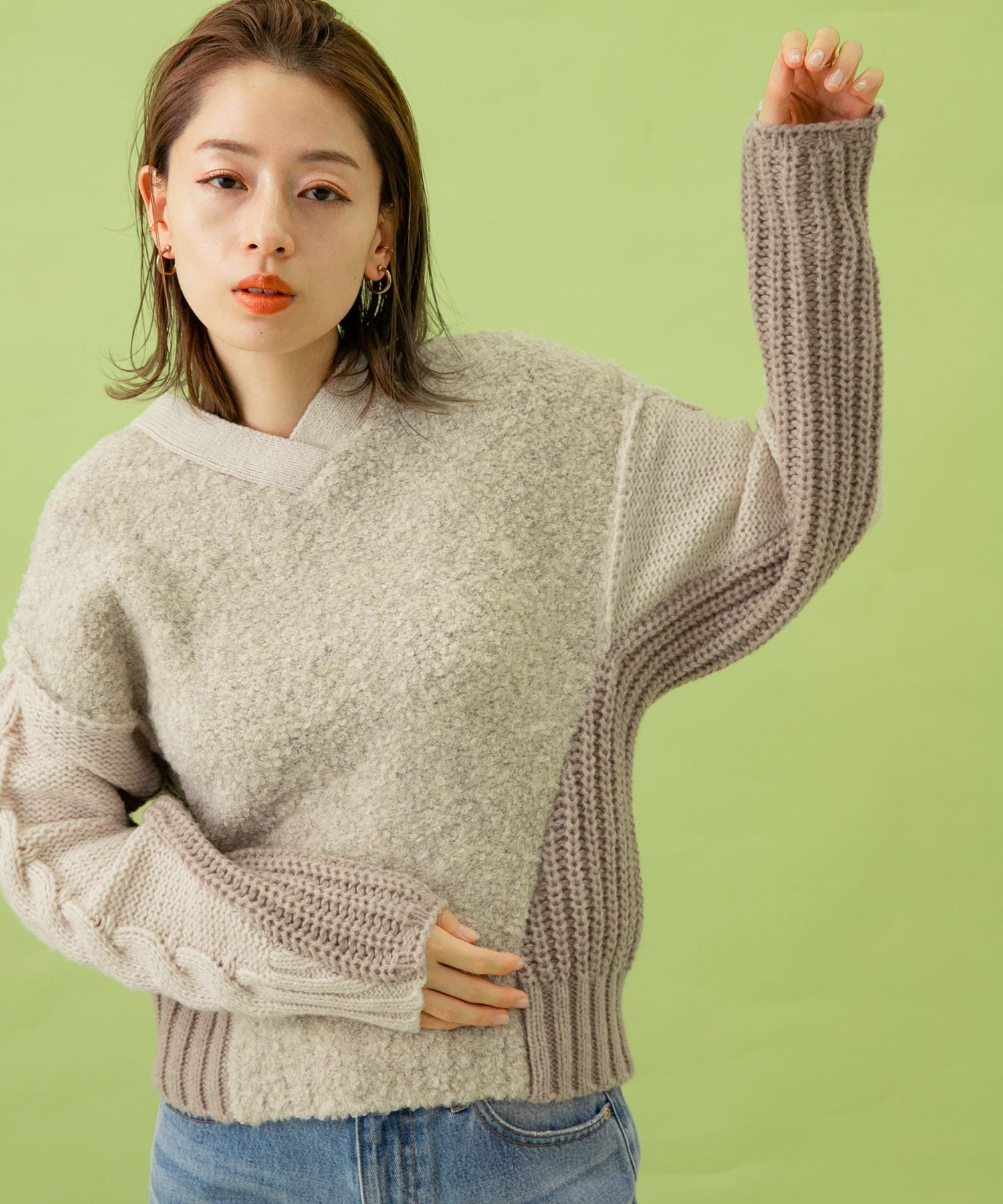 身長：164cm サイズ：FREE