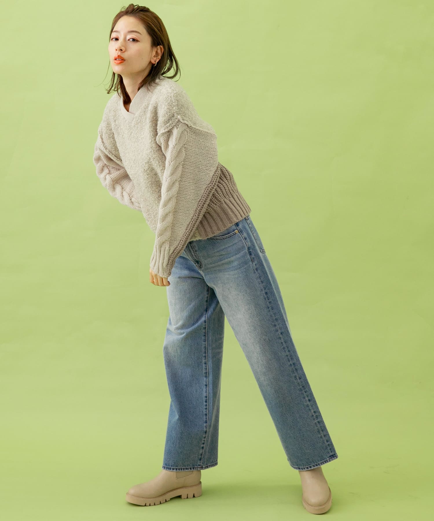 身長：164cm サイズ：FREE