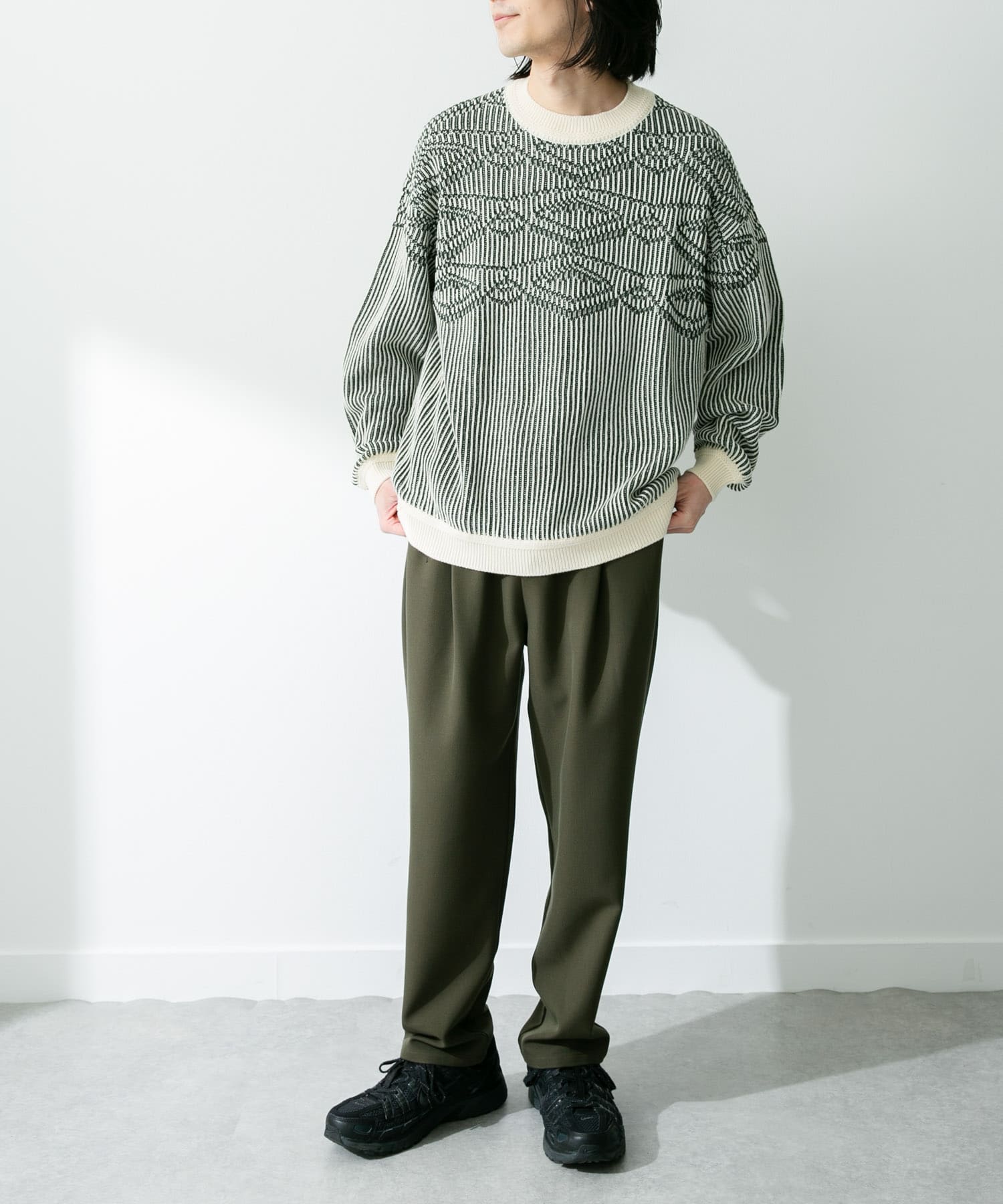 身長：173cm サイズ：L