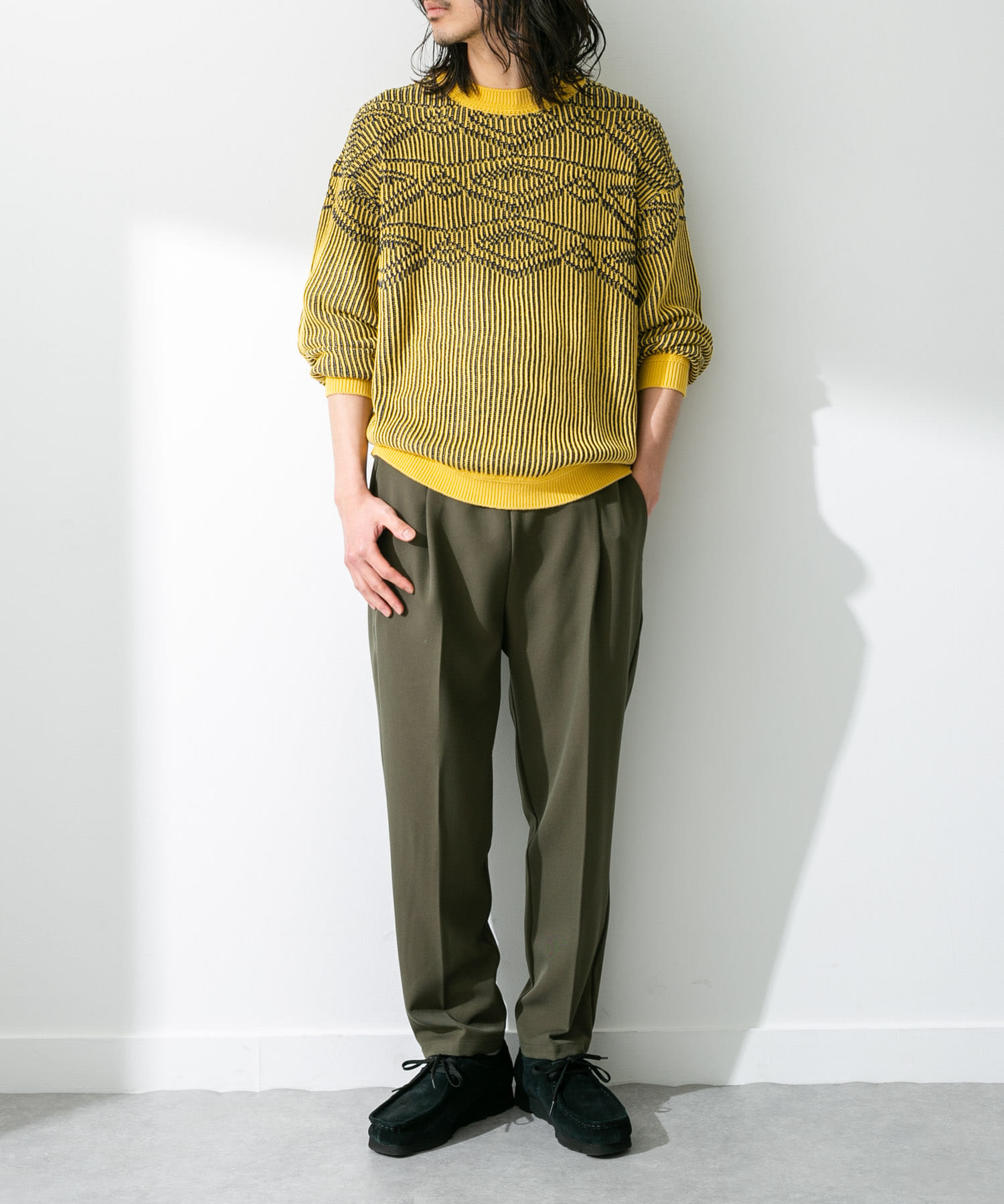 身長：180cm 体重：60kg サイズ：L