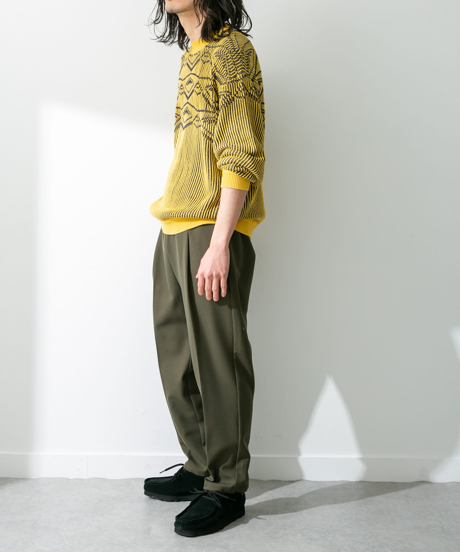 身長：180cm 体重：60kg サイズ：L