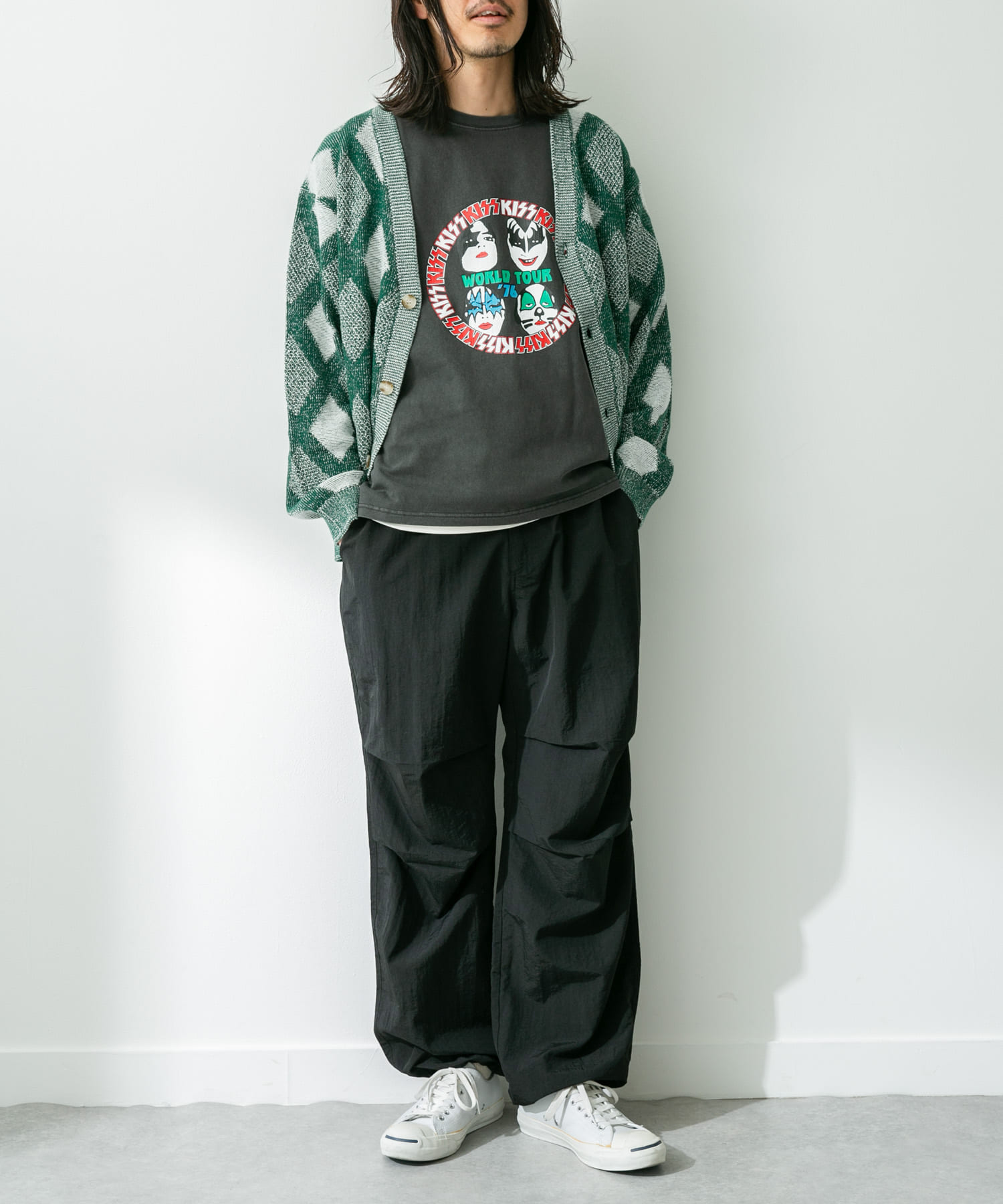 身長：180cm 体重：60kg サイズ：L