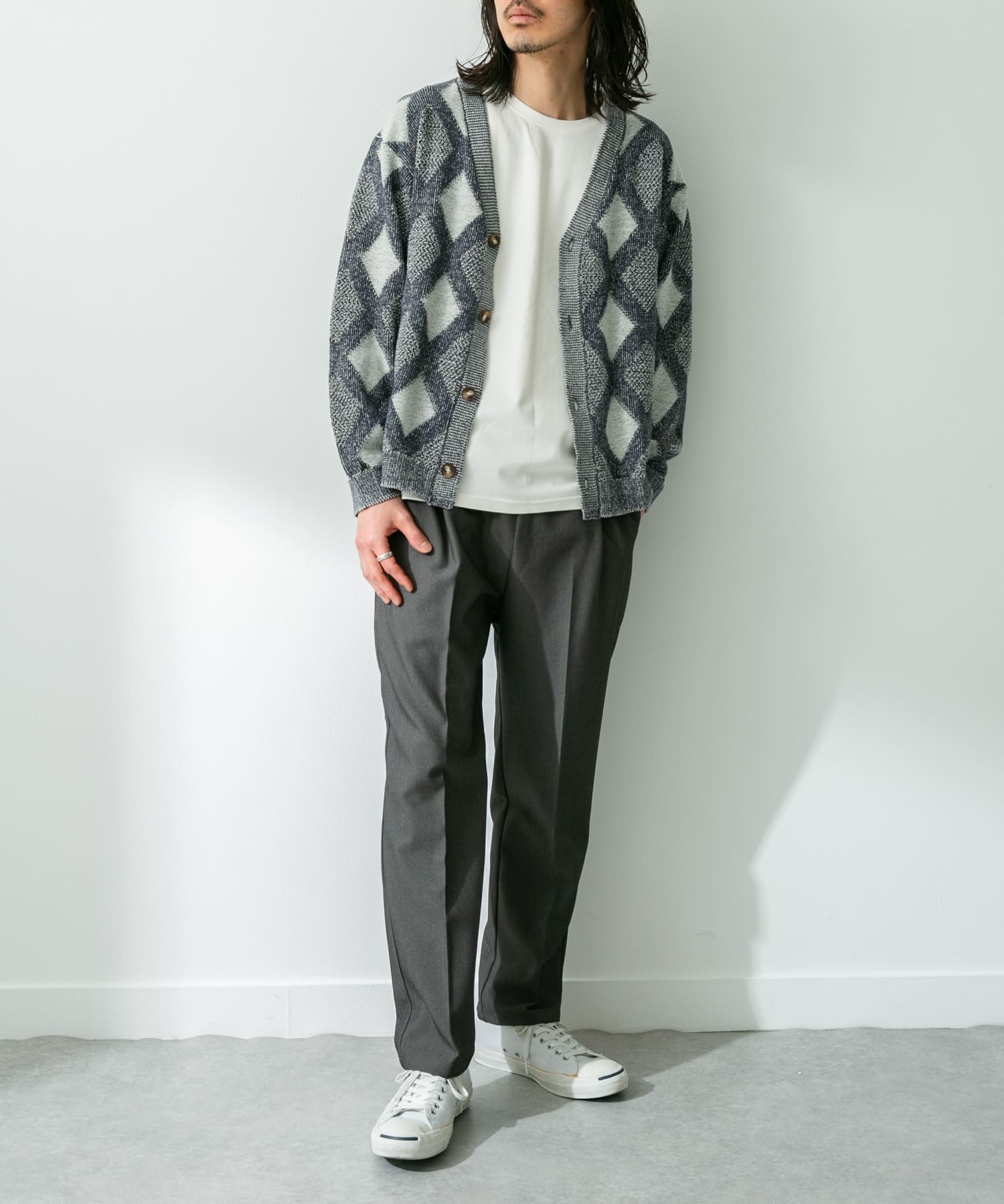 身長：180cm 体重：60kg サイズ：L