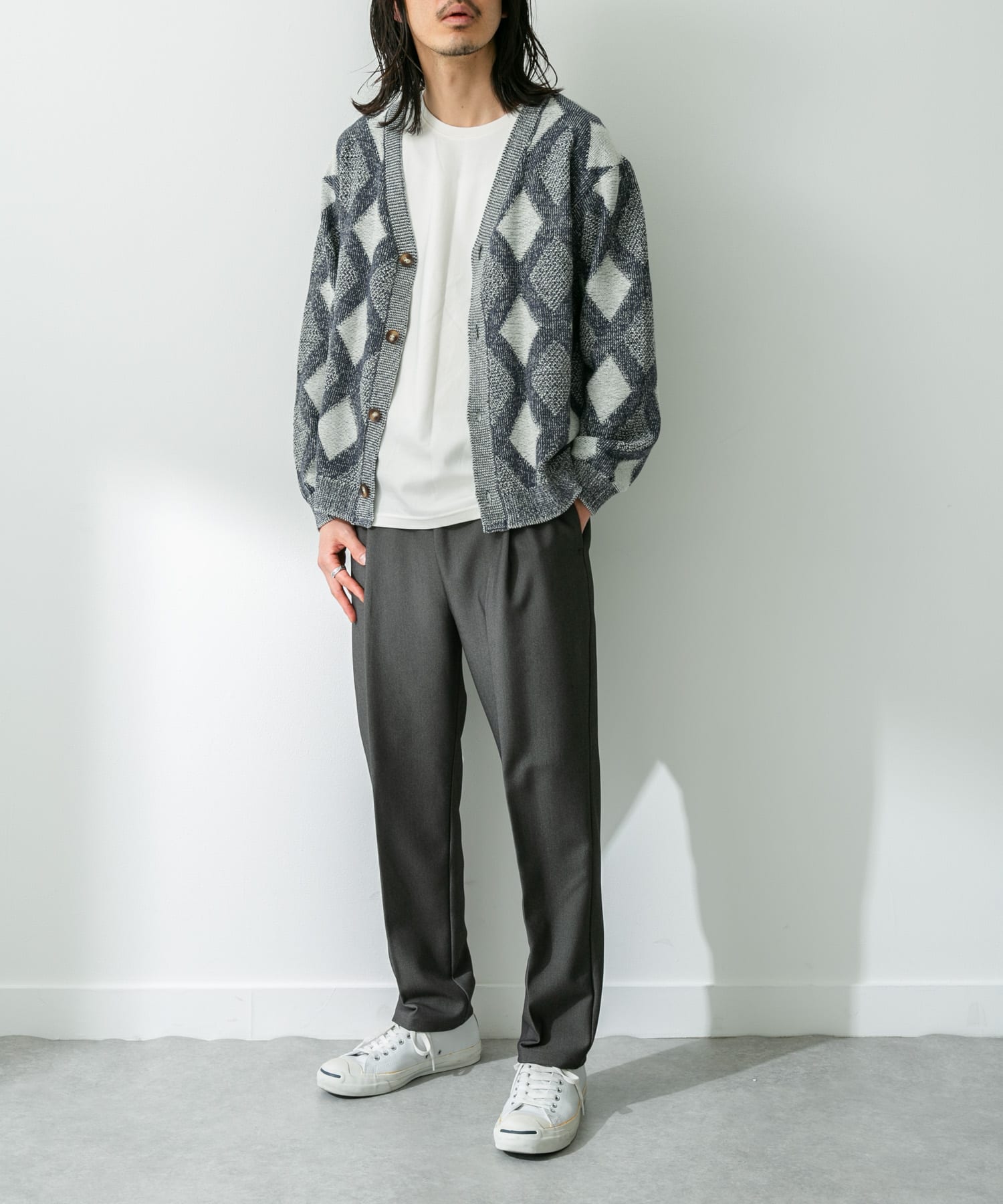 身長：180cm 体重：60kg サイズ：L