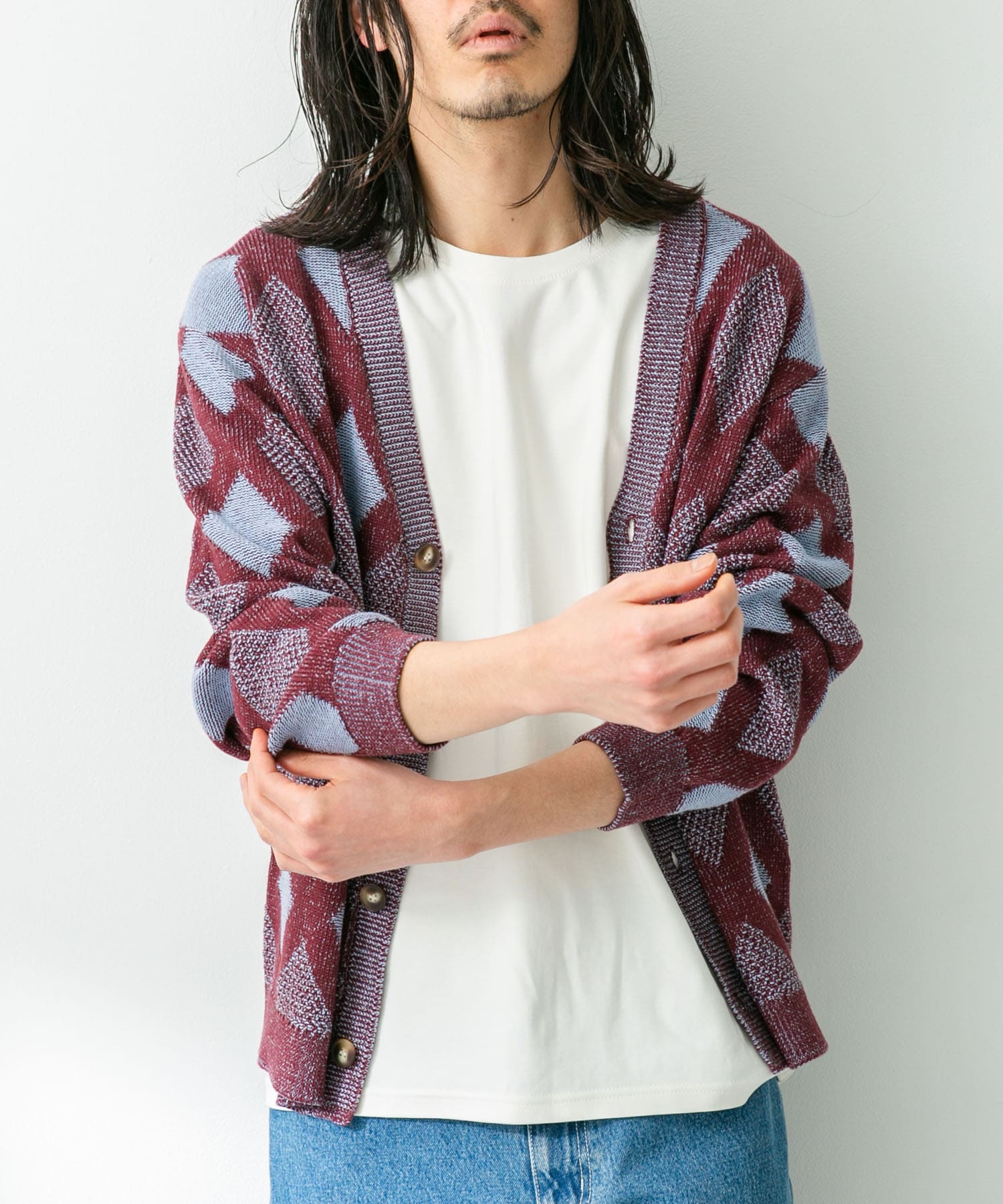 身長：180cm 体重：60kg サイズ：L