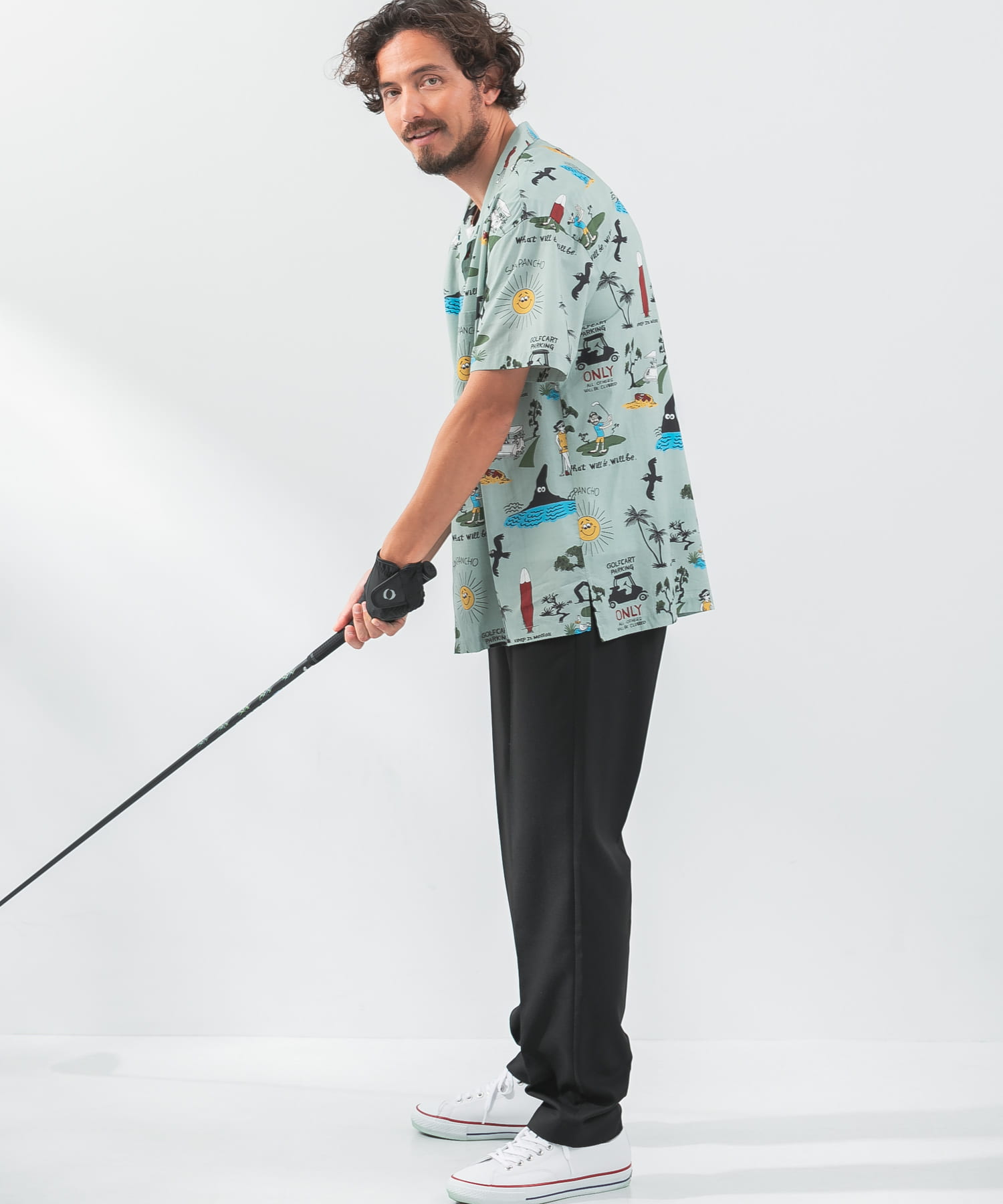 身長：181cm サイズ：L