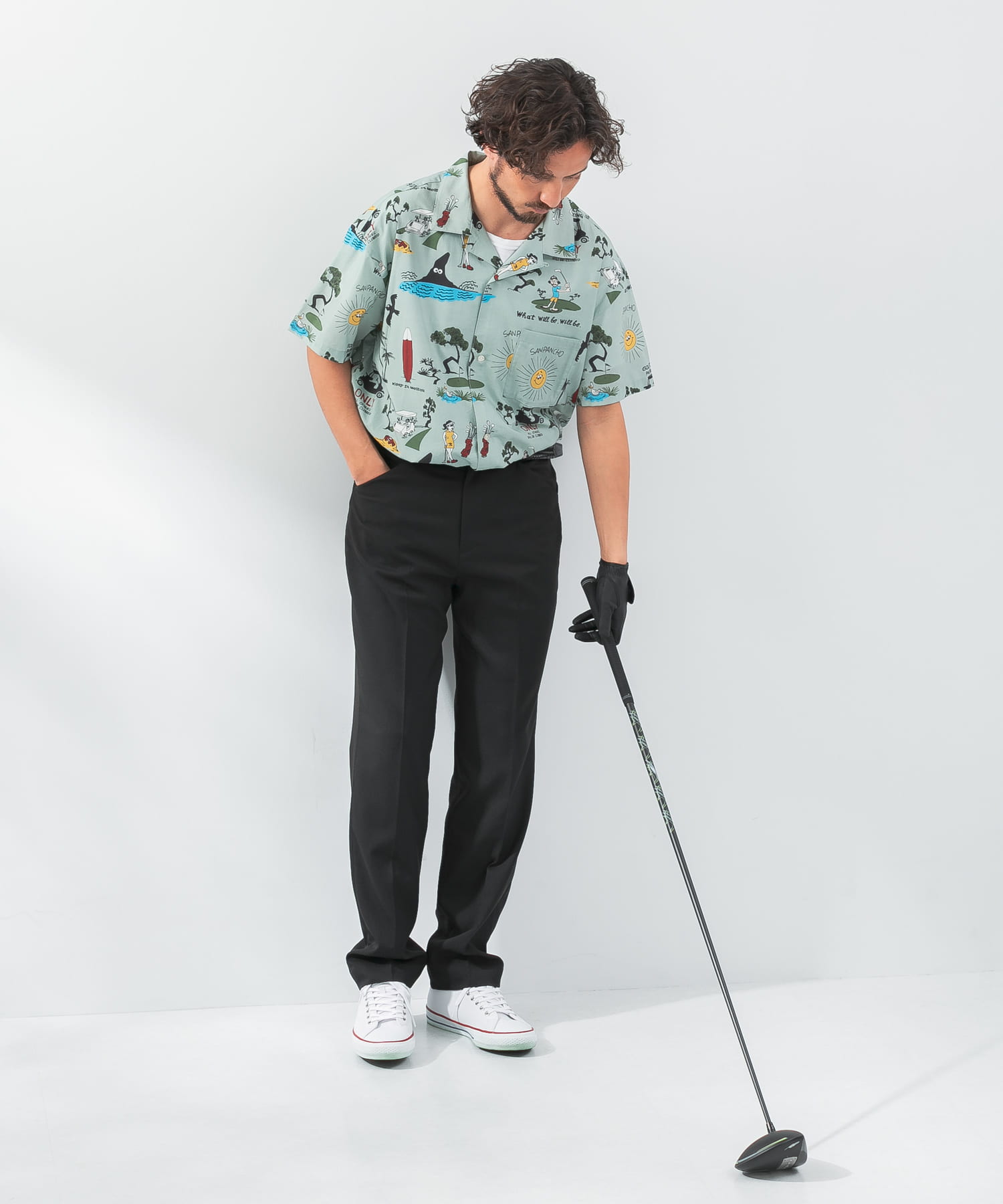 身長：181cm サイズ：L