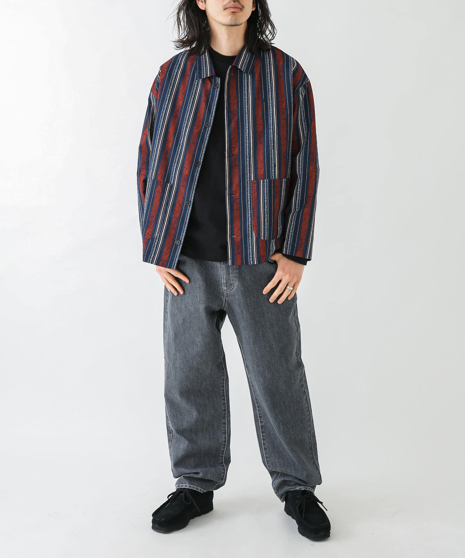 身長：180cm 体重：60kg サイズ：L