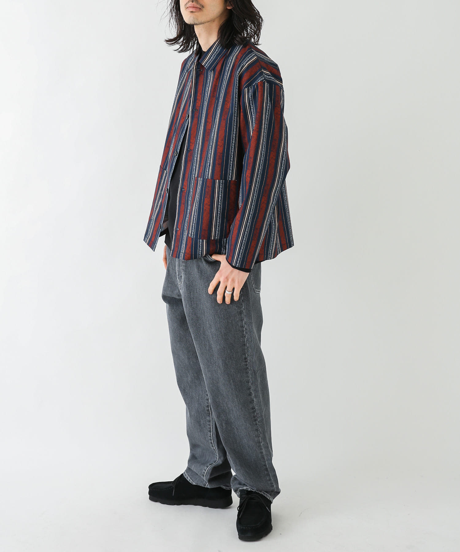 身長：180cm 体重：60kg サイズ：L
