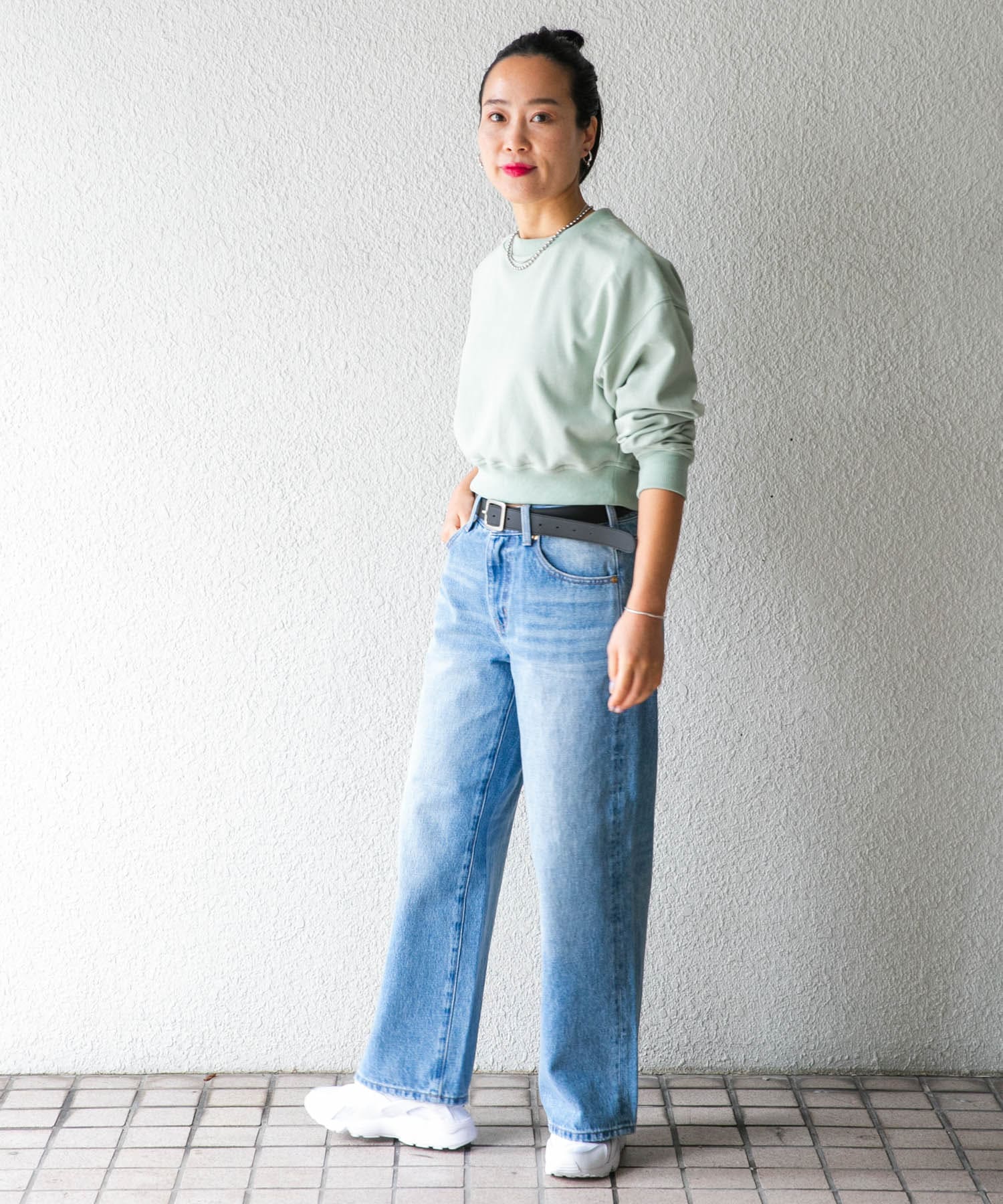 身長：155cm サイズ：FREE