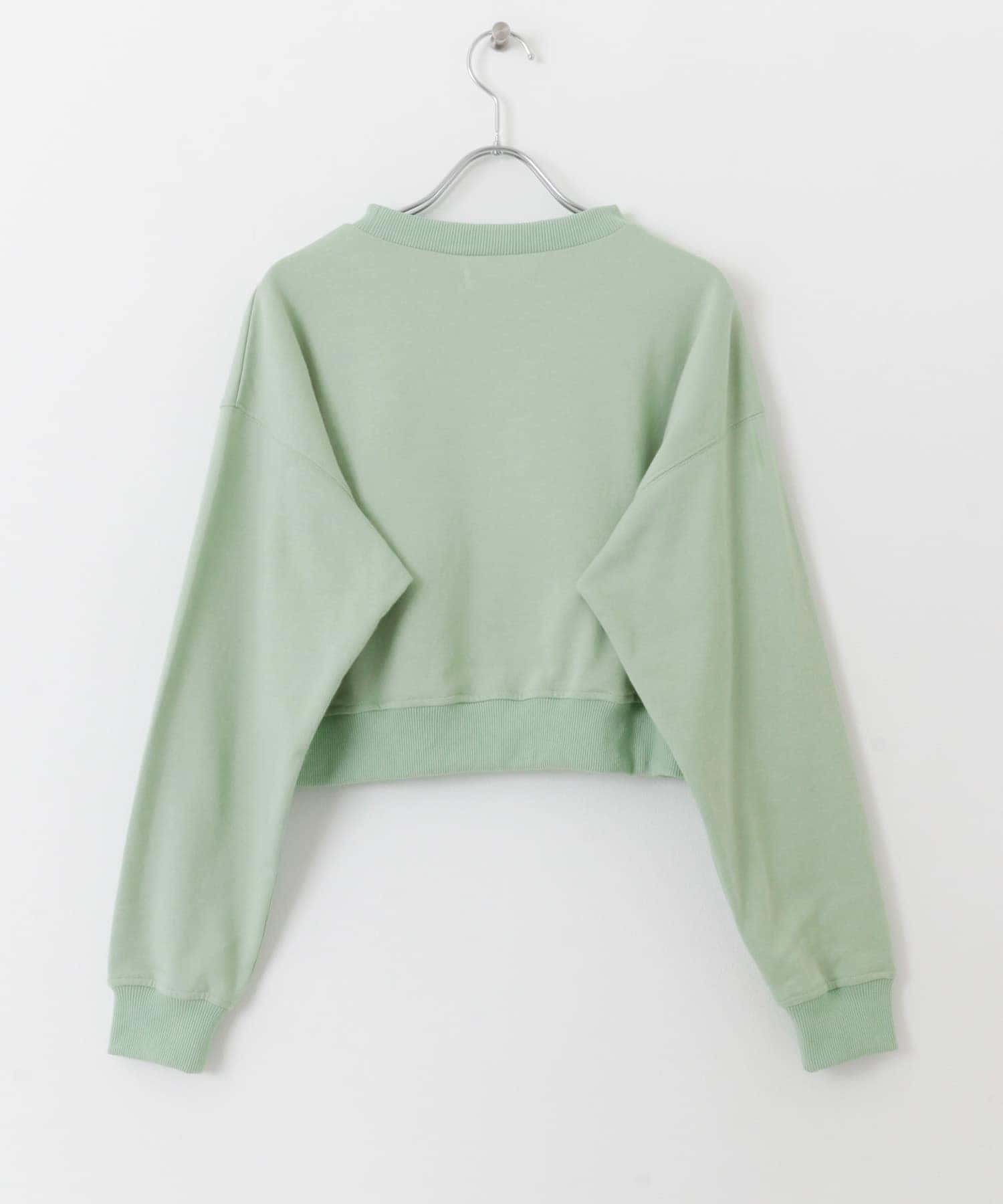 SLAB　Short Sweat Pullover ミント FREE