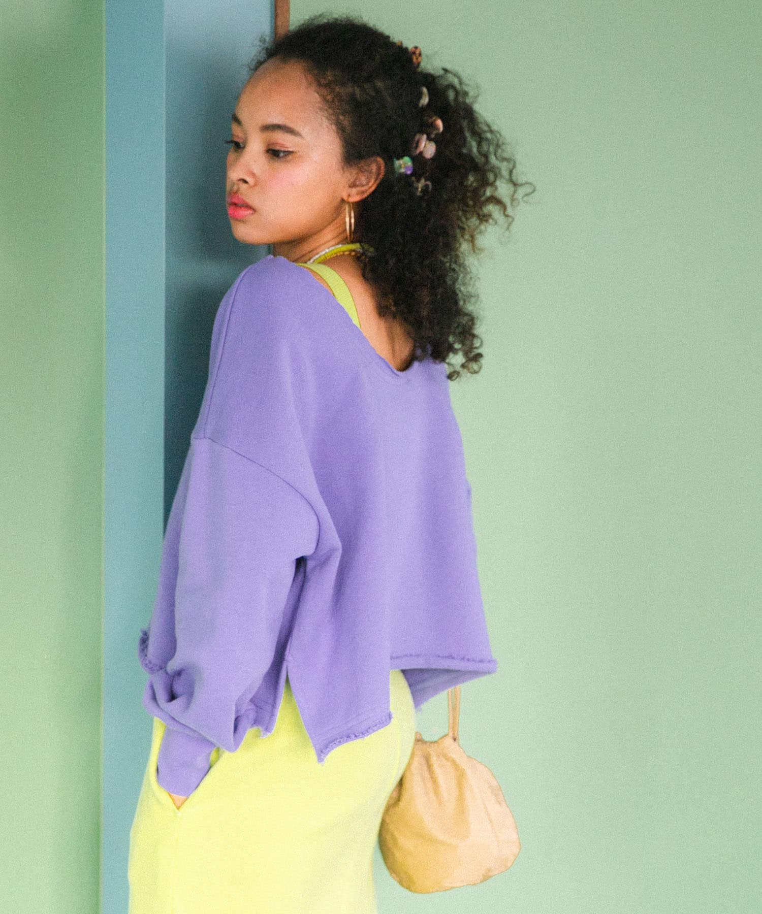 身長：160cm サイズ：FREE