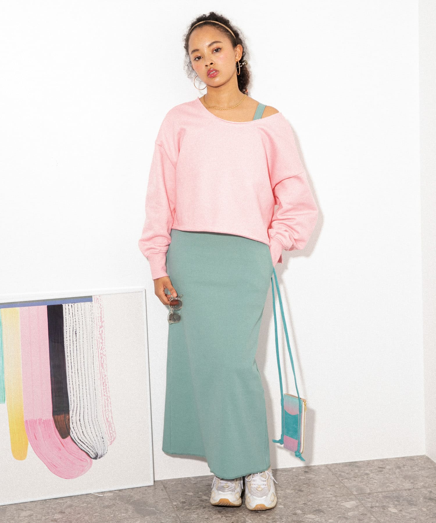 身長：160cm サイズ：FREE