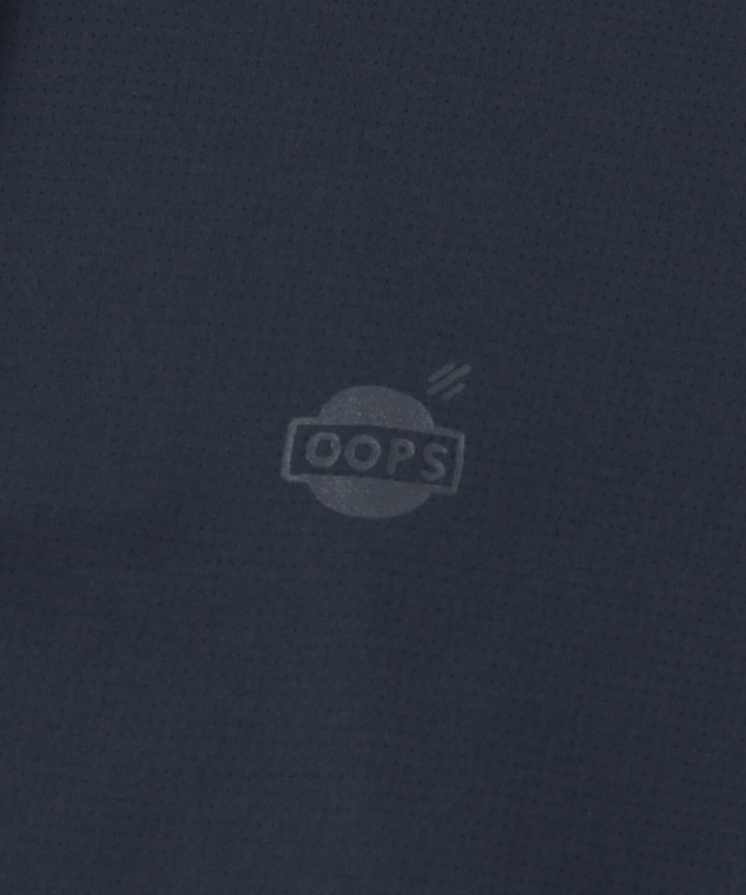 『吸水速乾』OOPS　ハイストレッチポロシャツ ネイビー M