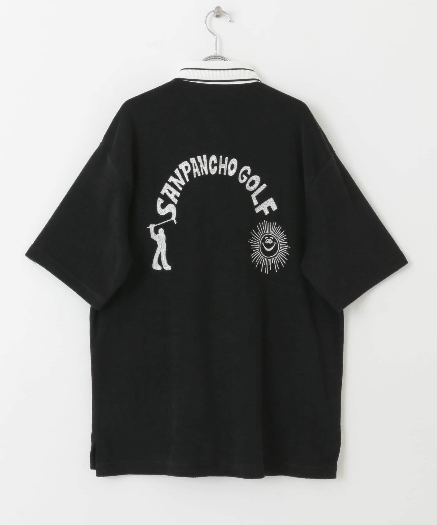 OOPS×RYUAMBEコラボポロTシャツ ブラック M
