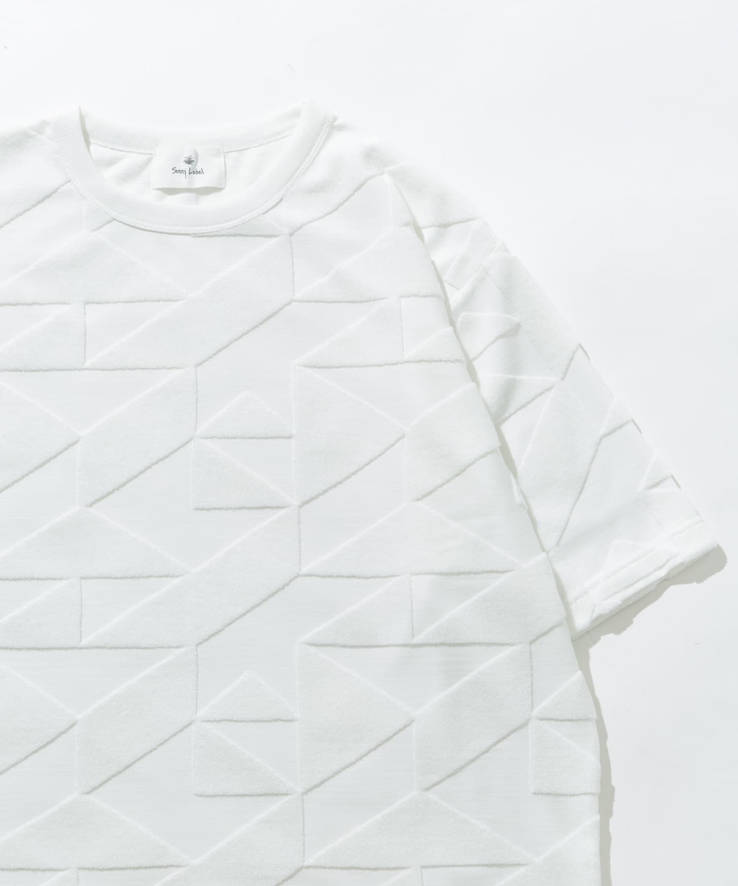 パイルスウィッチングショートスリーブTシャツ