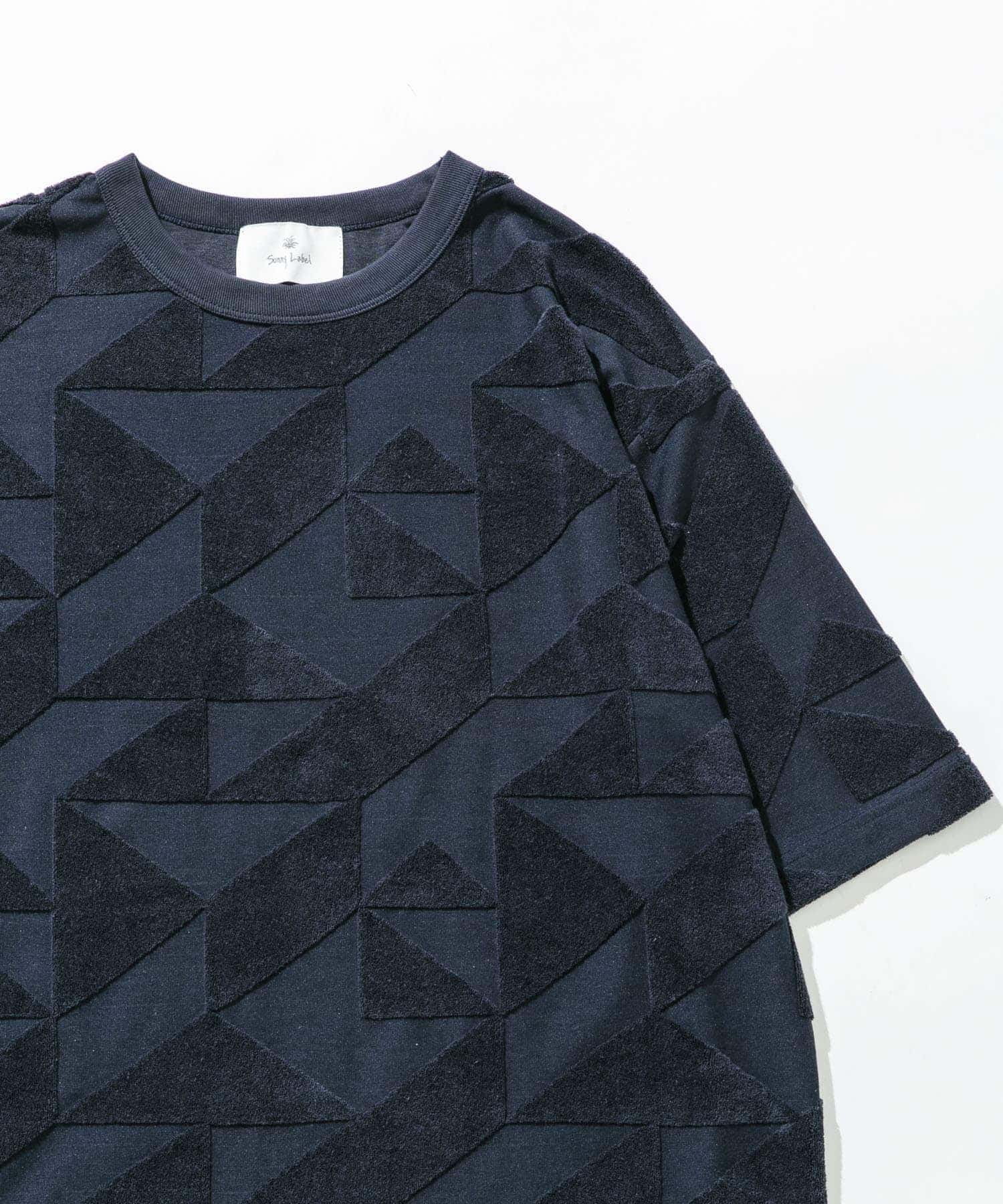 パイルスウィッチングショートスリーブTシャツ