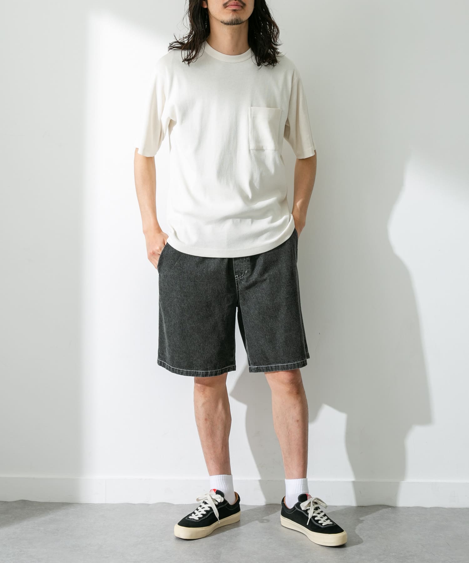 身長：180cm 体重：60kg サイズ：L