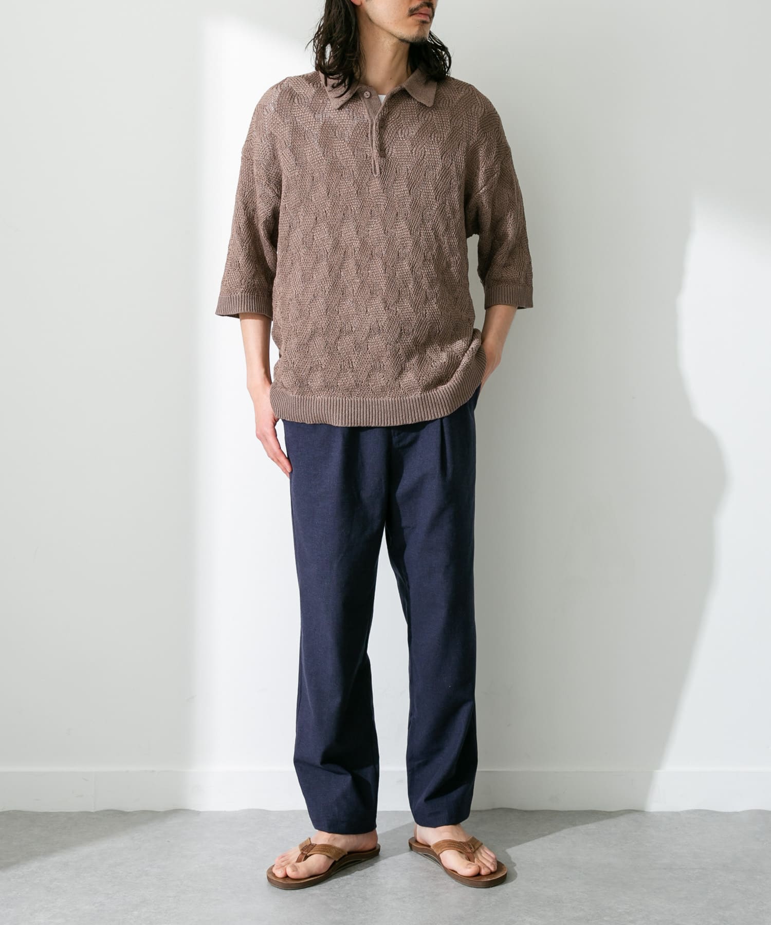 身長：180cm 体重：60kg サイズ：L