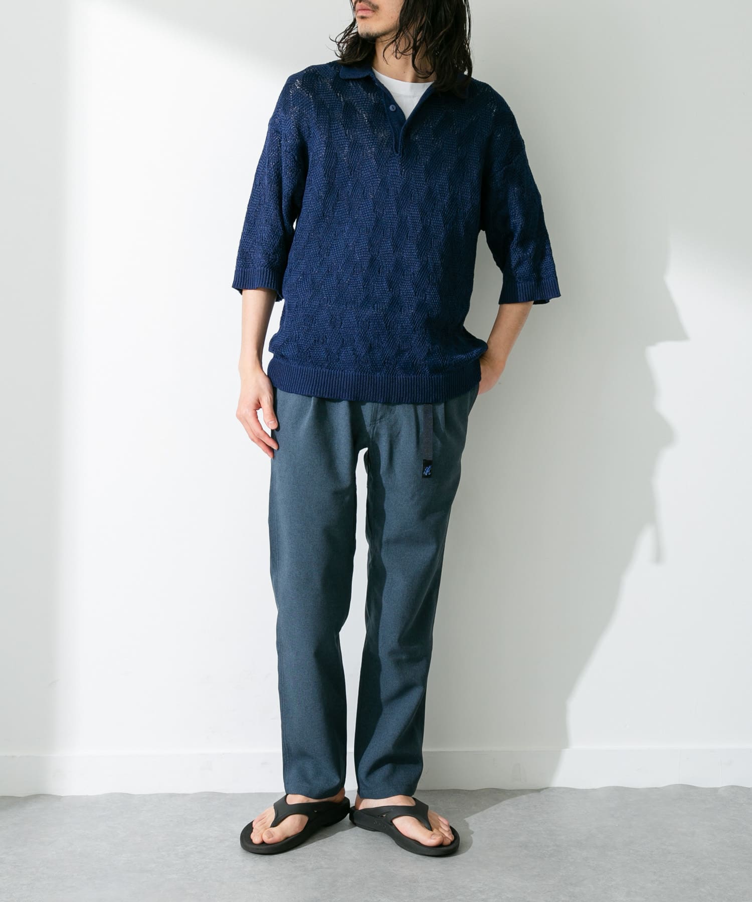 身長：180cm 体重：60kg サイズ：L