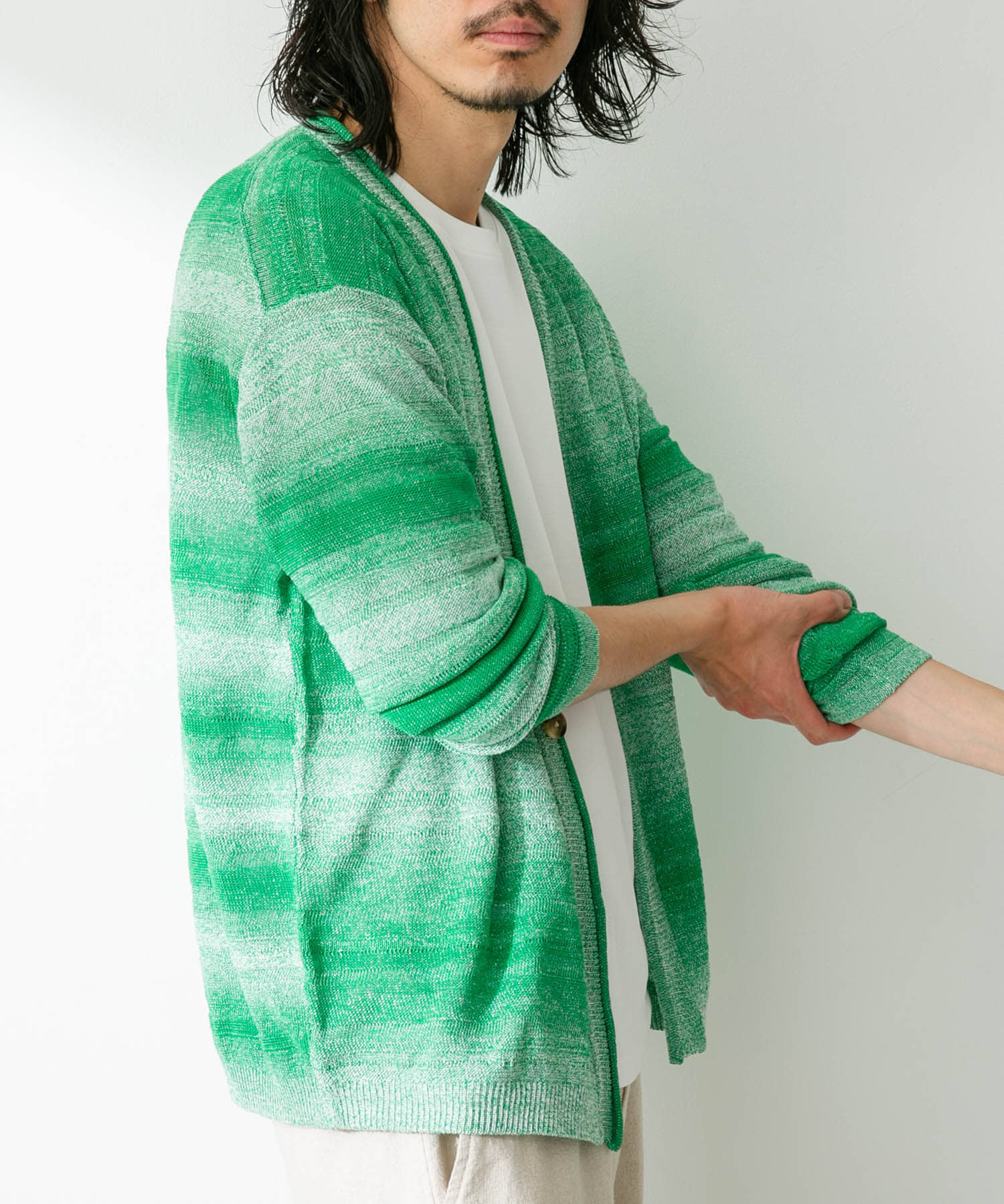 身長：180cm 体重：60kg サイズ：L