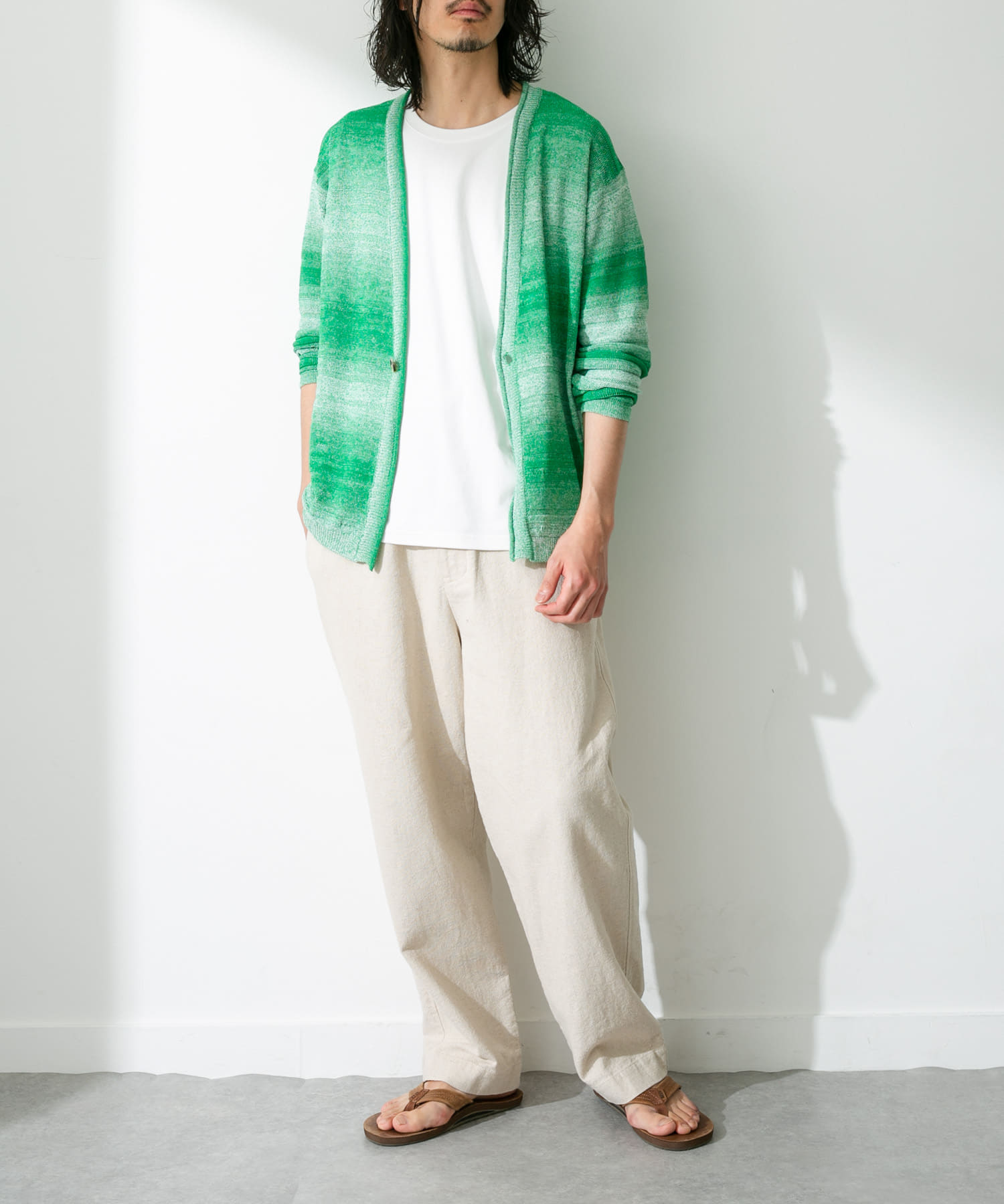 身長：180cm 体重：60kg サイズ：L