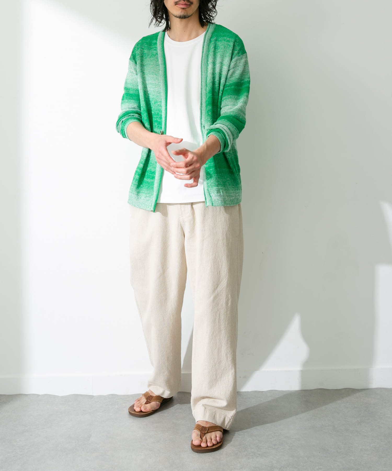 身長：180cm 体重：60kg サイズ：L