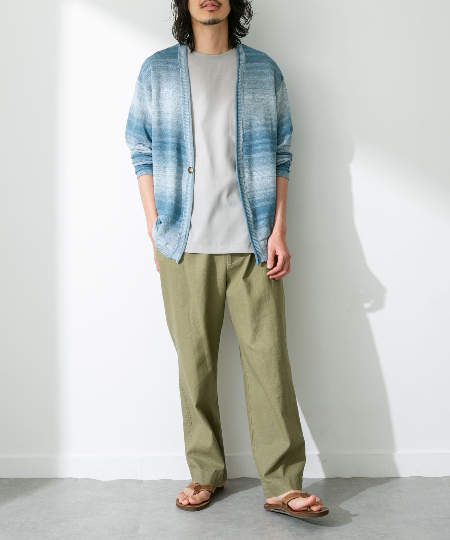 身長：180cm 体重：60kg サイズ：L