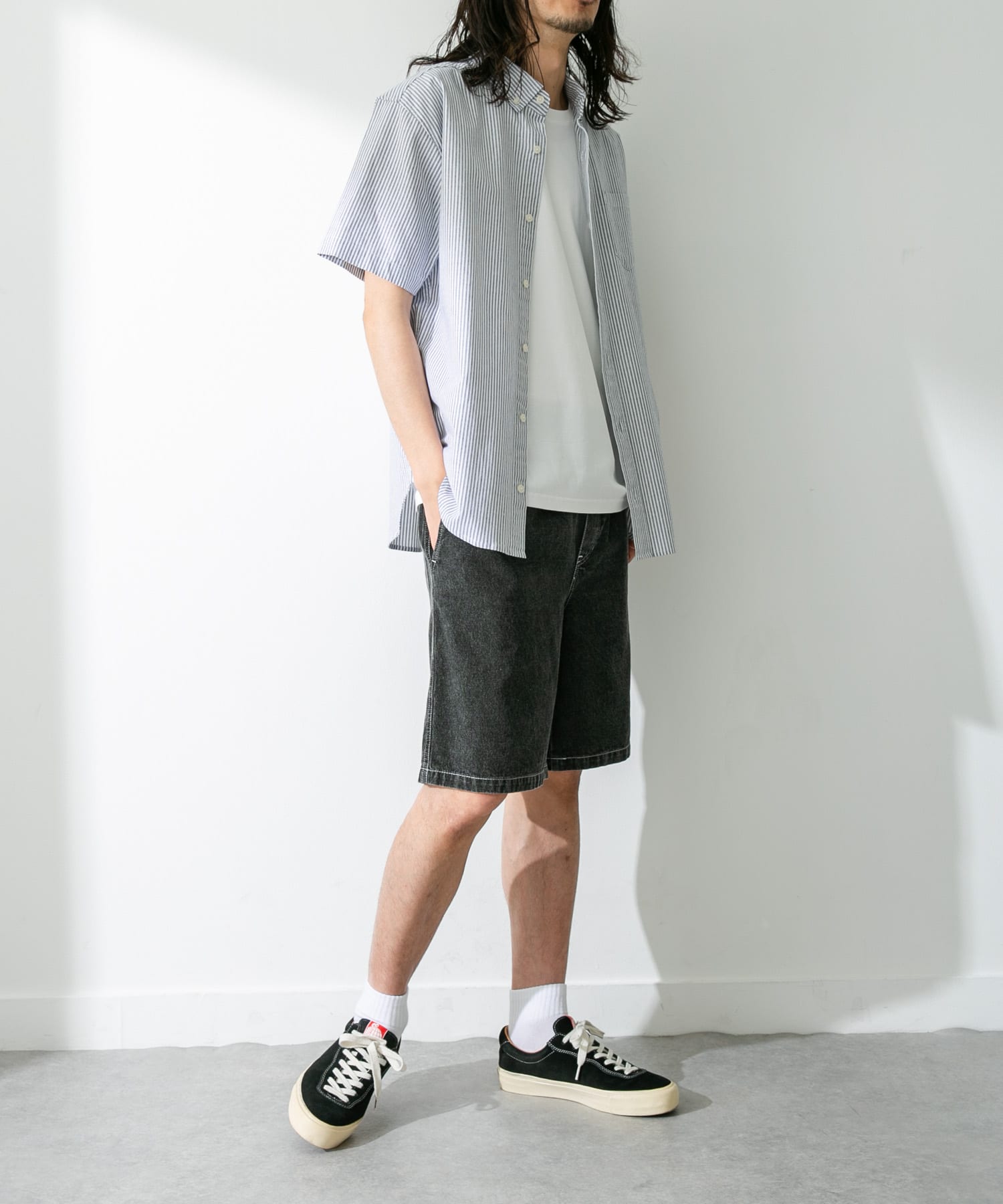 身長：180cm 体重：60kg サイズ：L