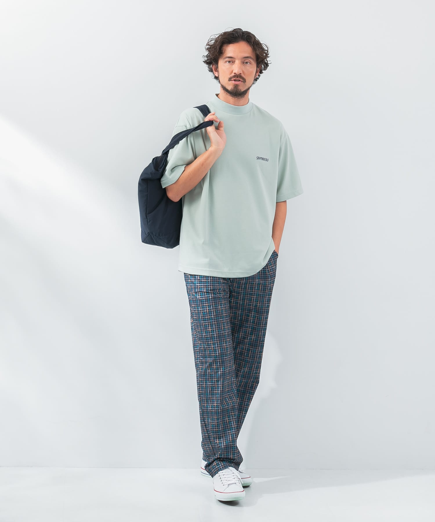 OOPS　トートバッグ NAVY one