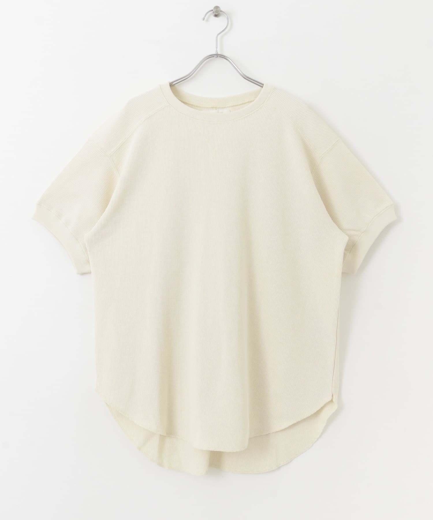 UpDRIFT ワッフルチュニックプルオーバー オフ FREE