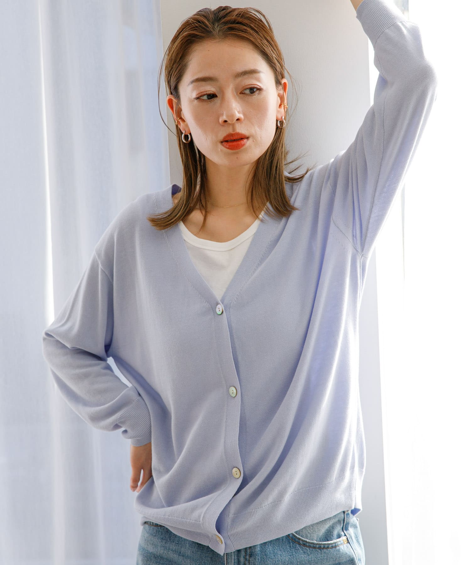 身長：164cm サイズ：Long