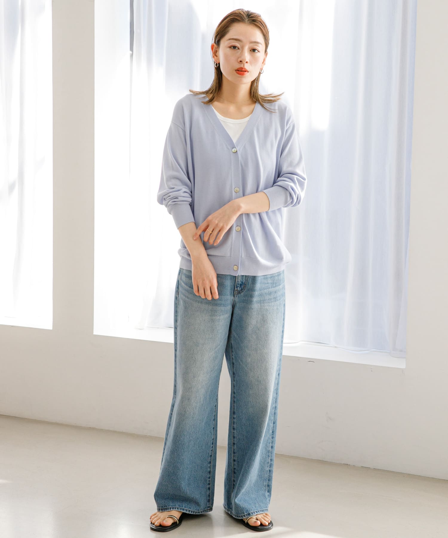身長：164cm サイズ：Long