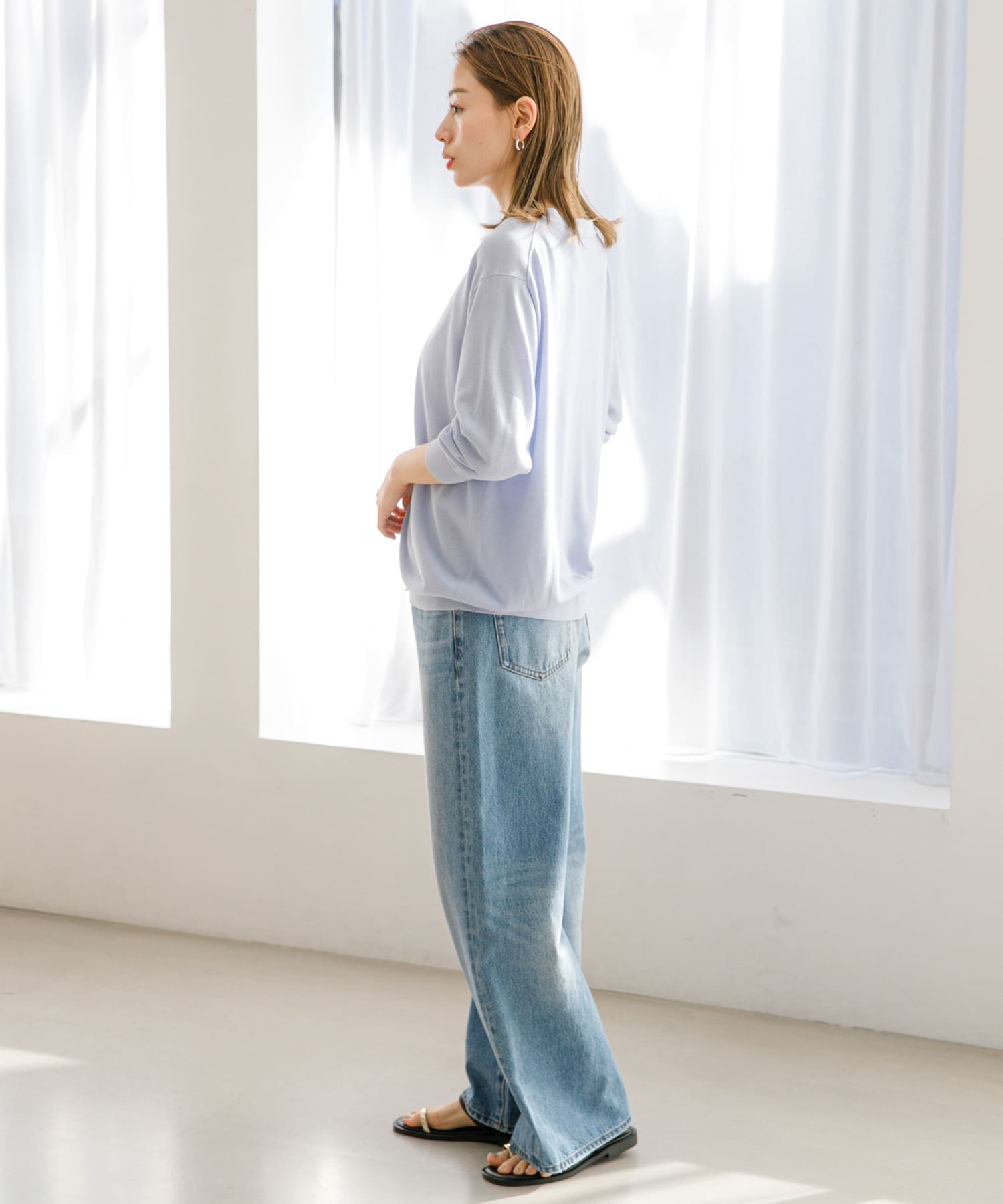 身長：164cm サイズ：Long